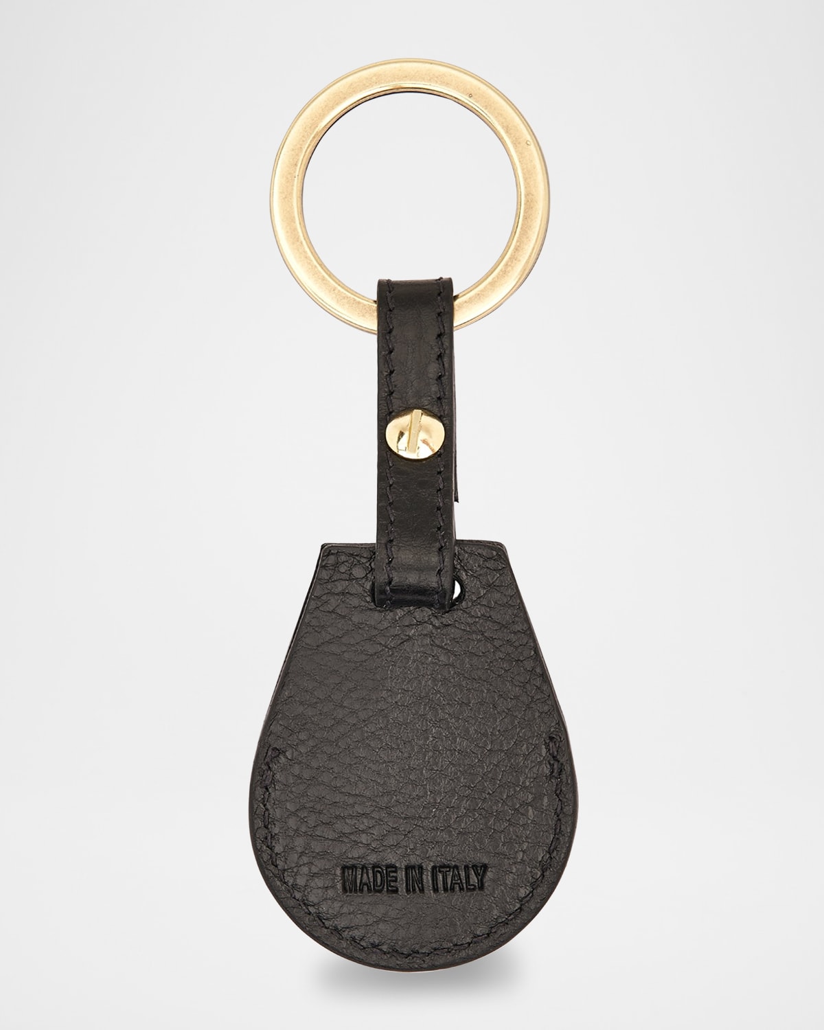 Il Bisonte Airtag Leather Keyring