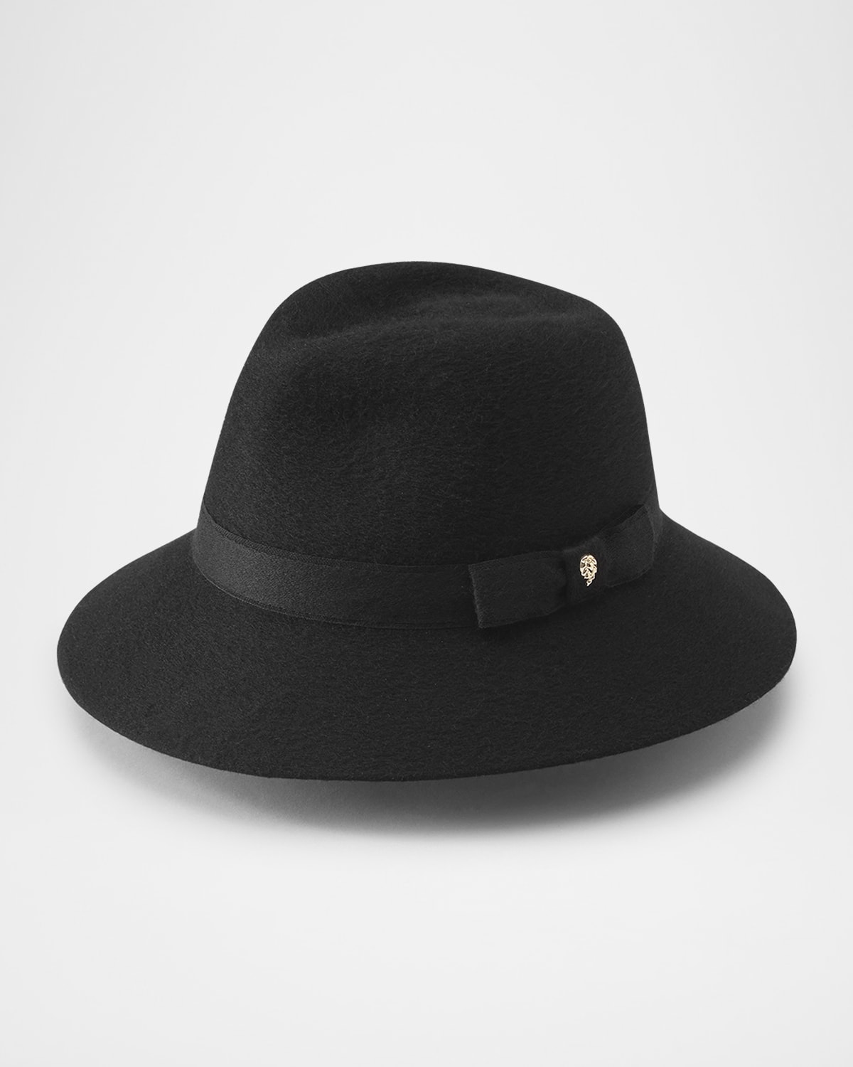 Helen Kaminski Solene Cashmere Fedora Hat In Black