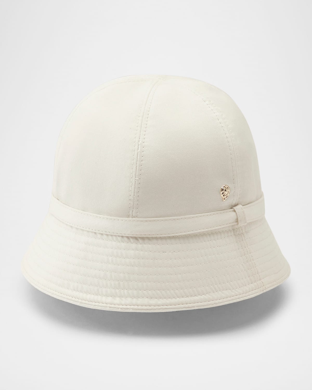 Helen Kaminski Alizee Canvas Bucket Hat In Off White