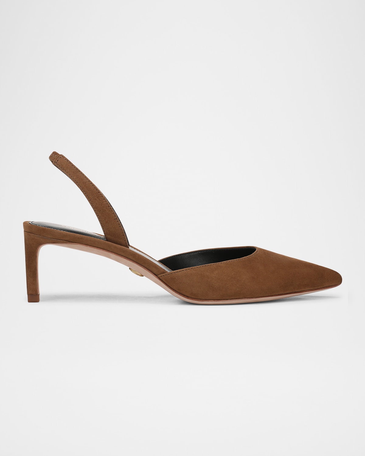 Caroline Suede Slingback Pumps