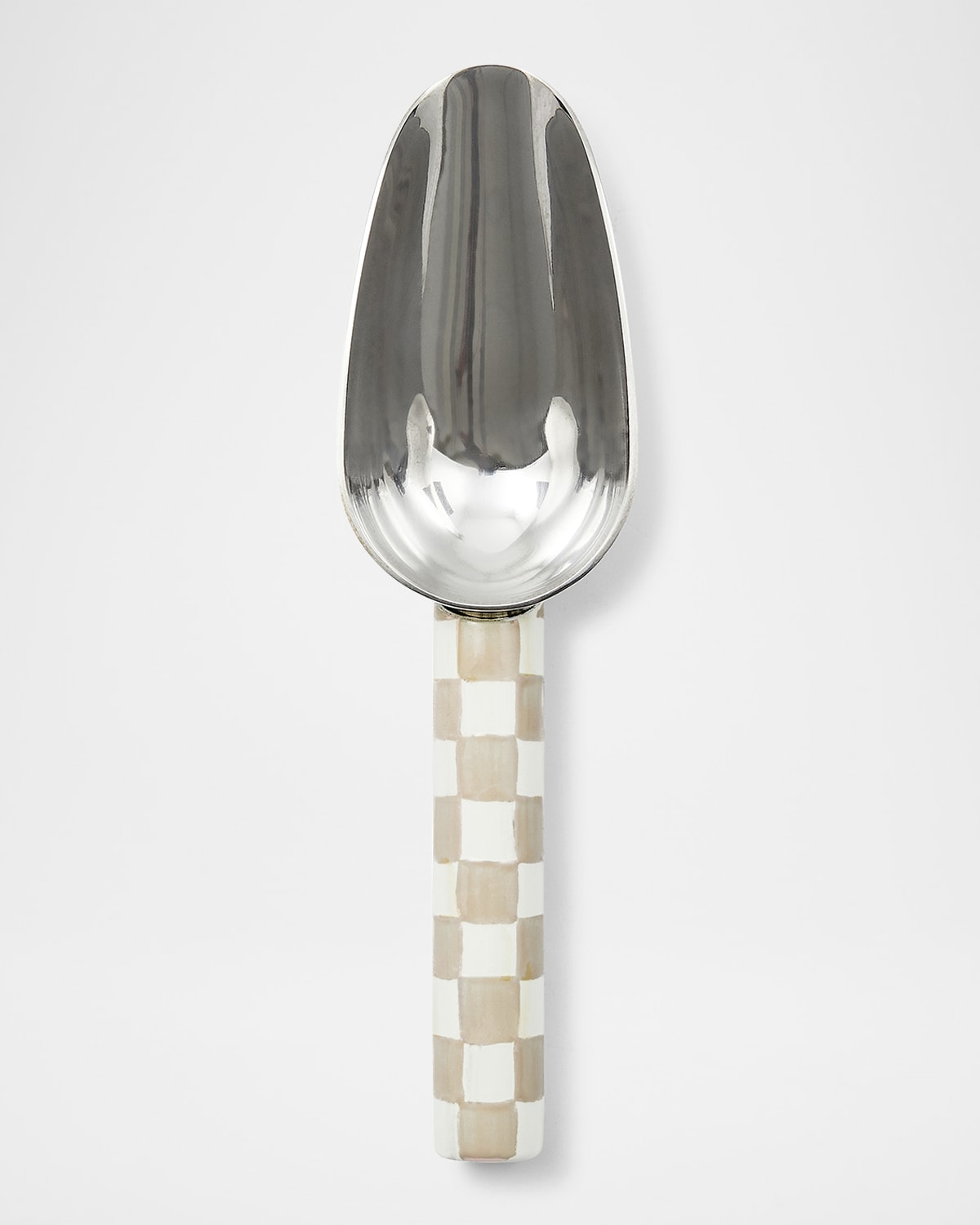 Mackenzie-childs Mocha Check Small Scoop