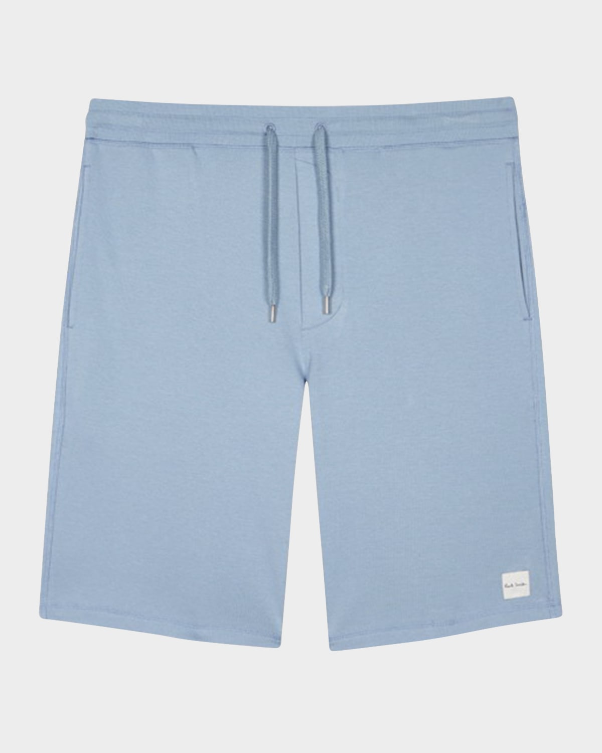 Paul Smith Cotton And Modal-blend Jersey Drawstring Shorts In Blue