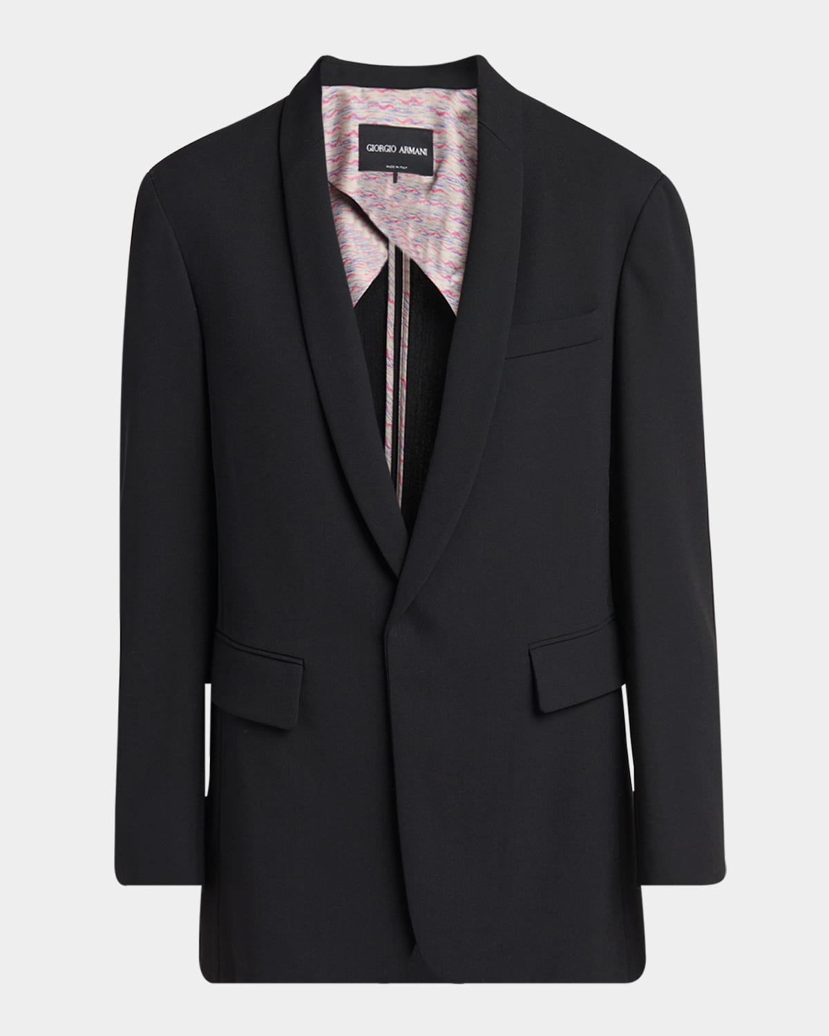 Stretch Wool Relaxed Blazer