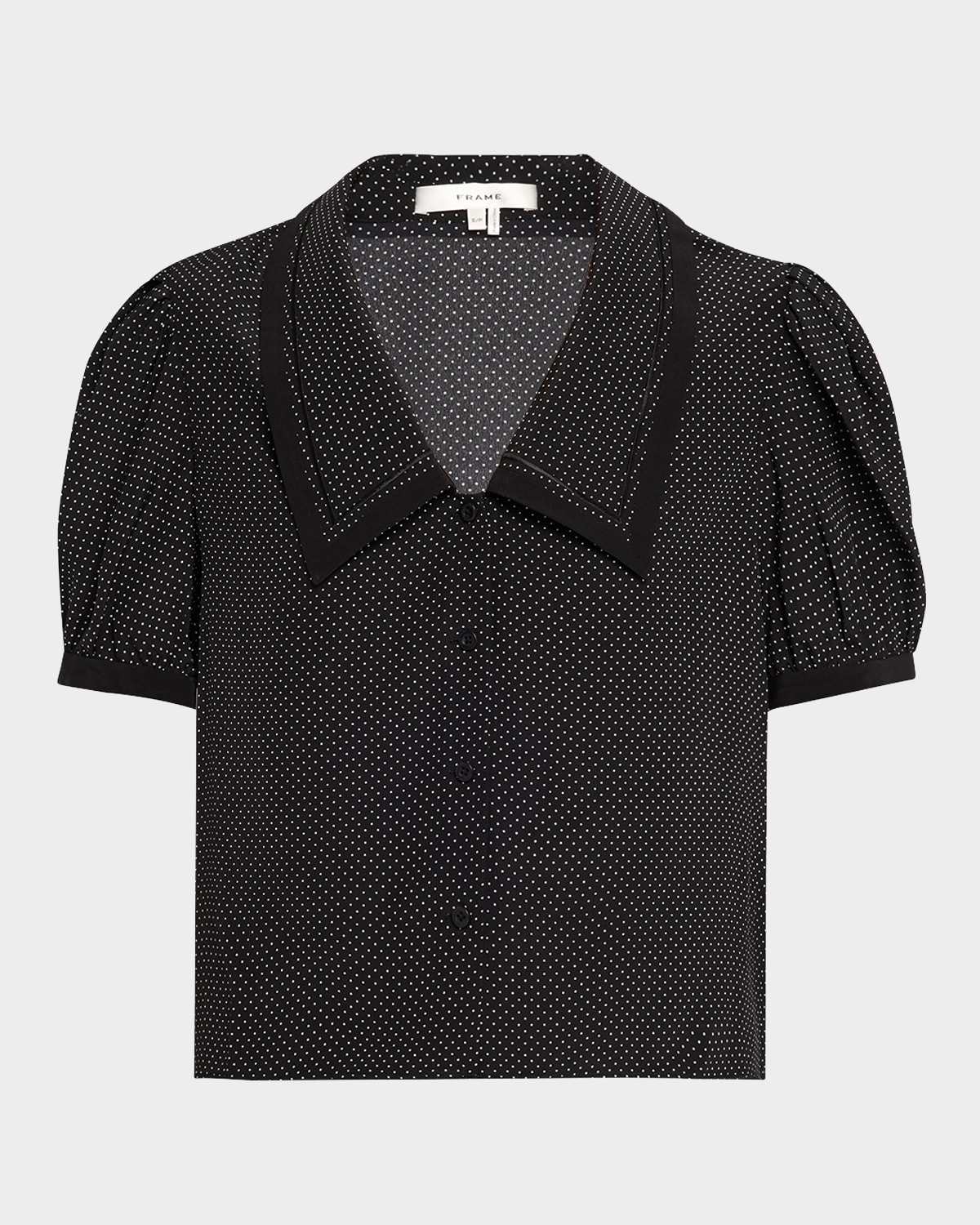 FRAME ​THE POLKA DOT SAILOR BLOUSE 