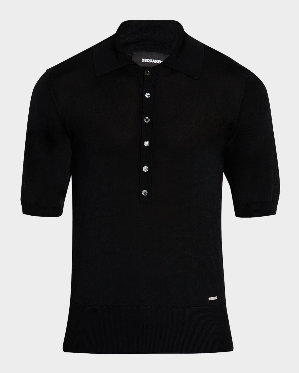 Men's Knit Polo Shirt