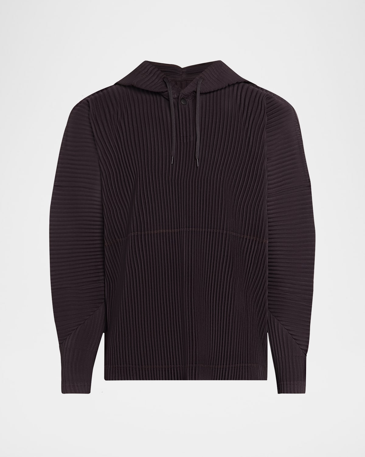 Men's Pleated Hoodie