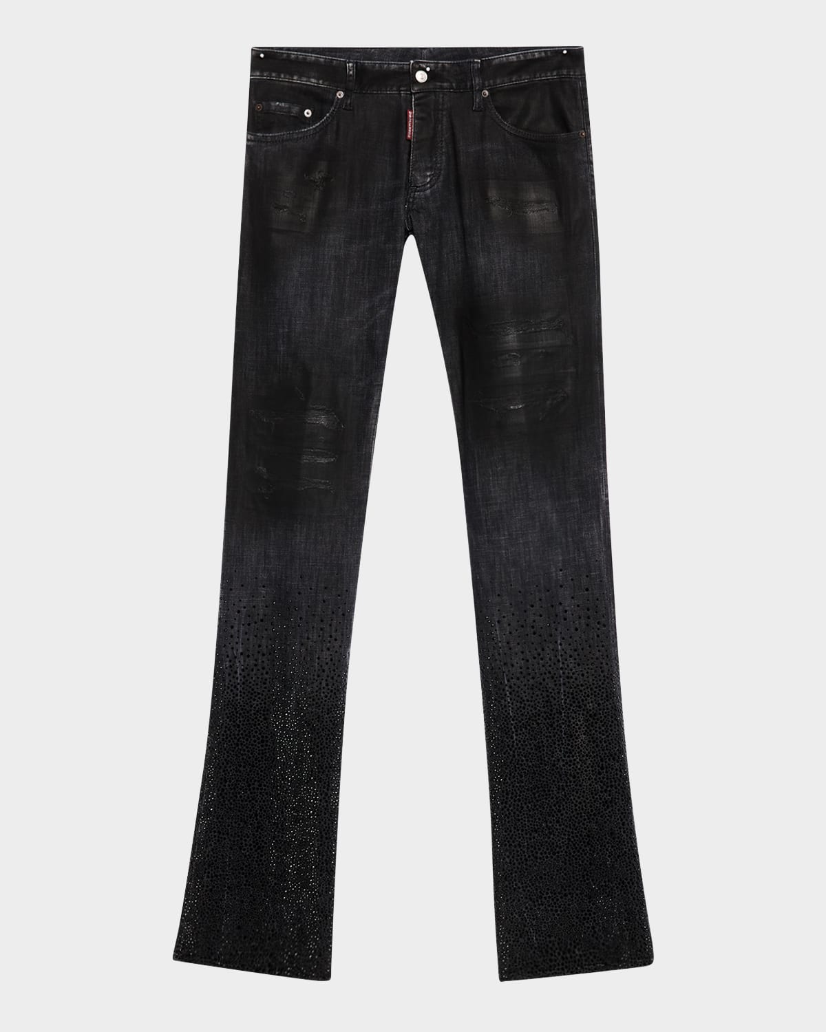 Men's Sharpei Embellished Bootcut Jeans