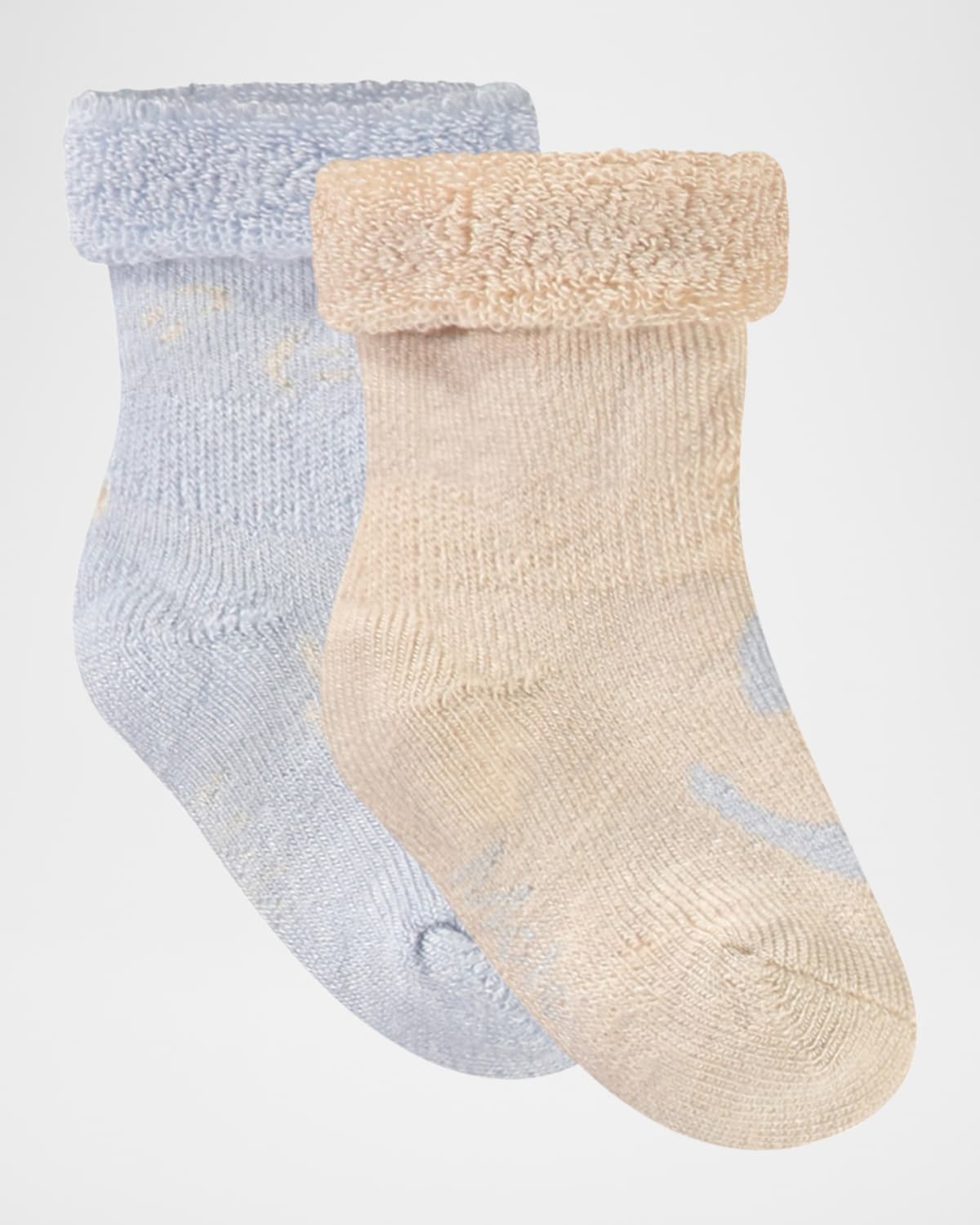 Molo Kid's Nodda Happy Face Intarsia Socks In Multi