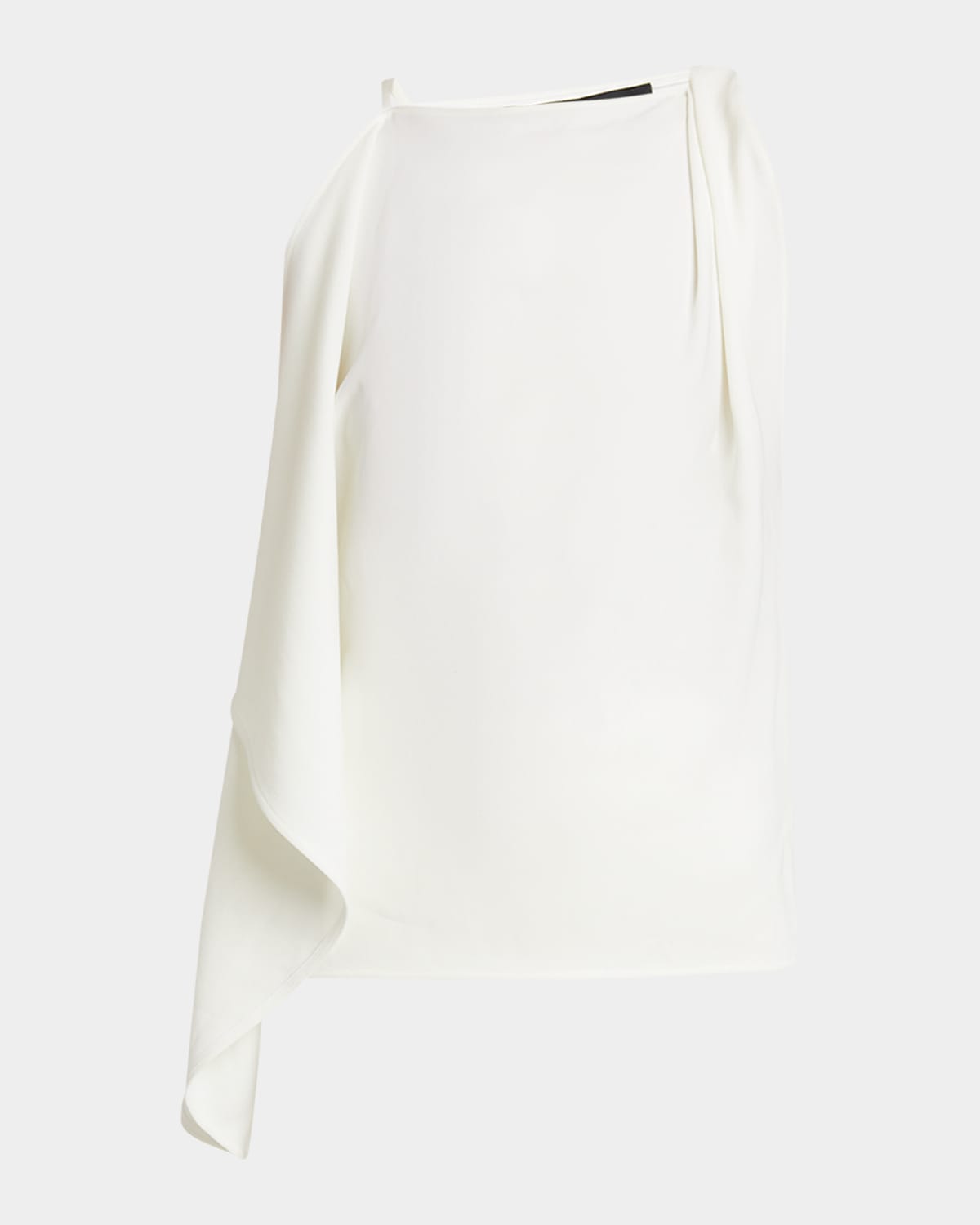 Proenza Schouler Alyssa Top In Matte Viscose Crepe In Ivory In Ivory