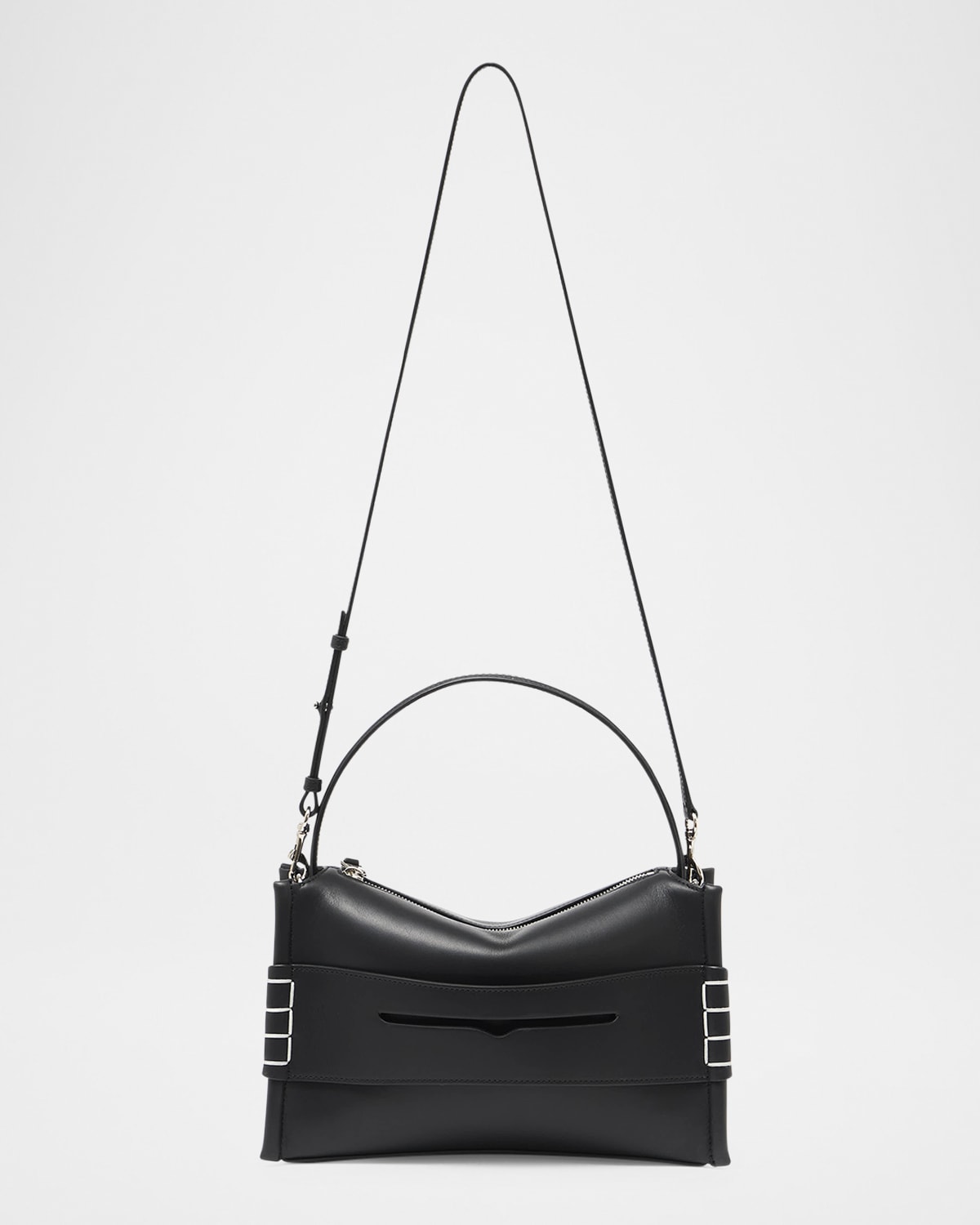 Penny Loafer Leather Crossbody Bag
