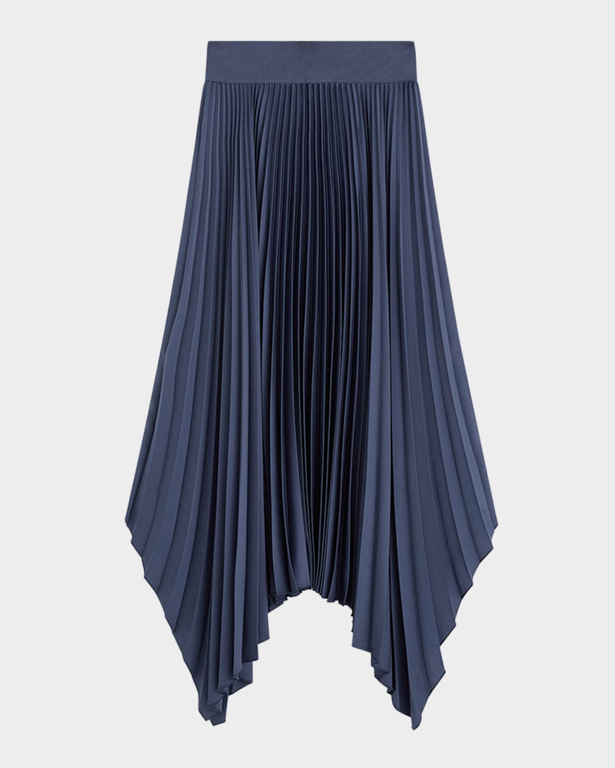 Ade Pleated Handkerchief Maxi Skirt