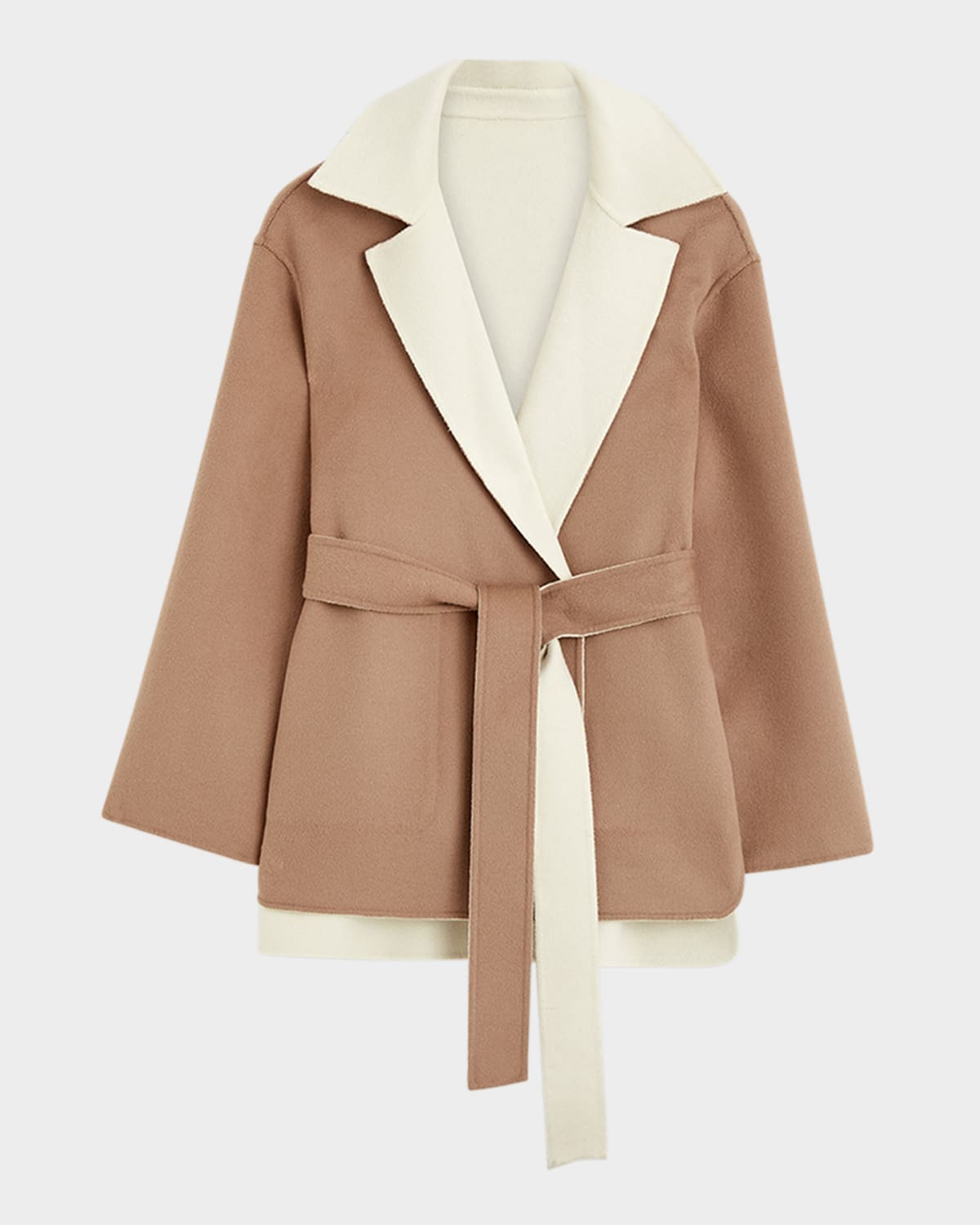 JOSEPH ARNOLD REVERSIBLE DOUBLE-FACED COAT 