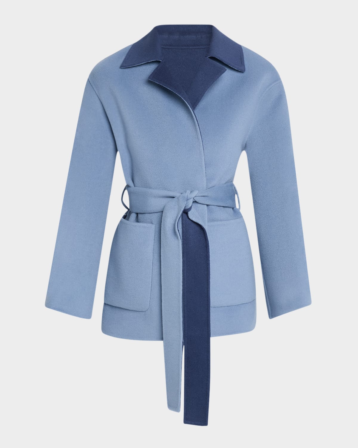 JOSEPH ARNOLD REVERSIBLE DOUBLE-FACED COAT 