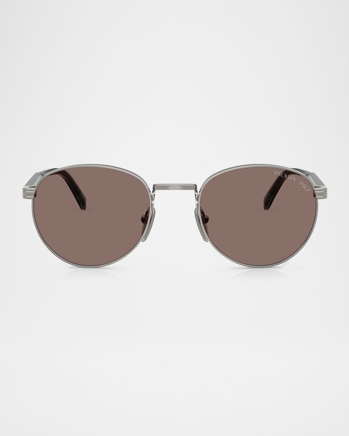 PRADA MEN'S PR B51S OVAL SUNGLASSES