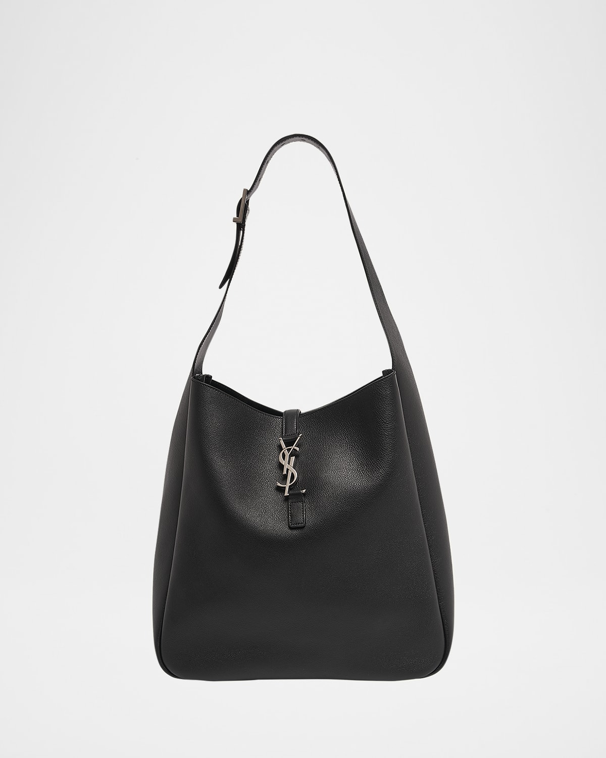 Saint Laurent Le 5 À 7 Large Hobo Bag In Smooth Leather