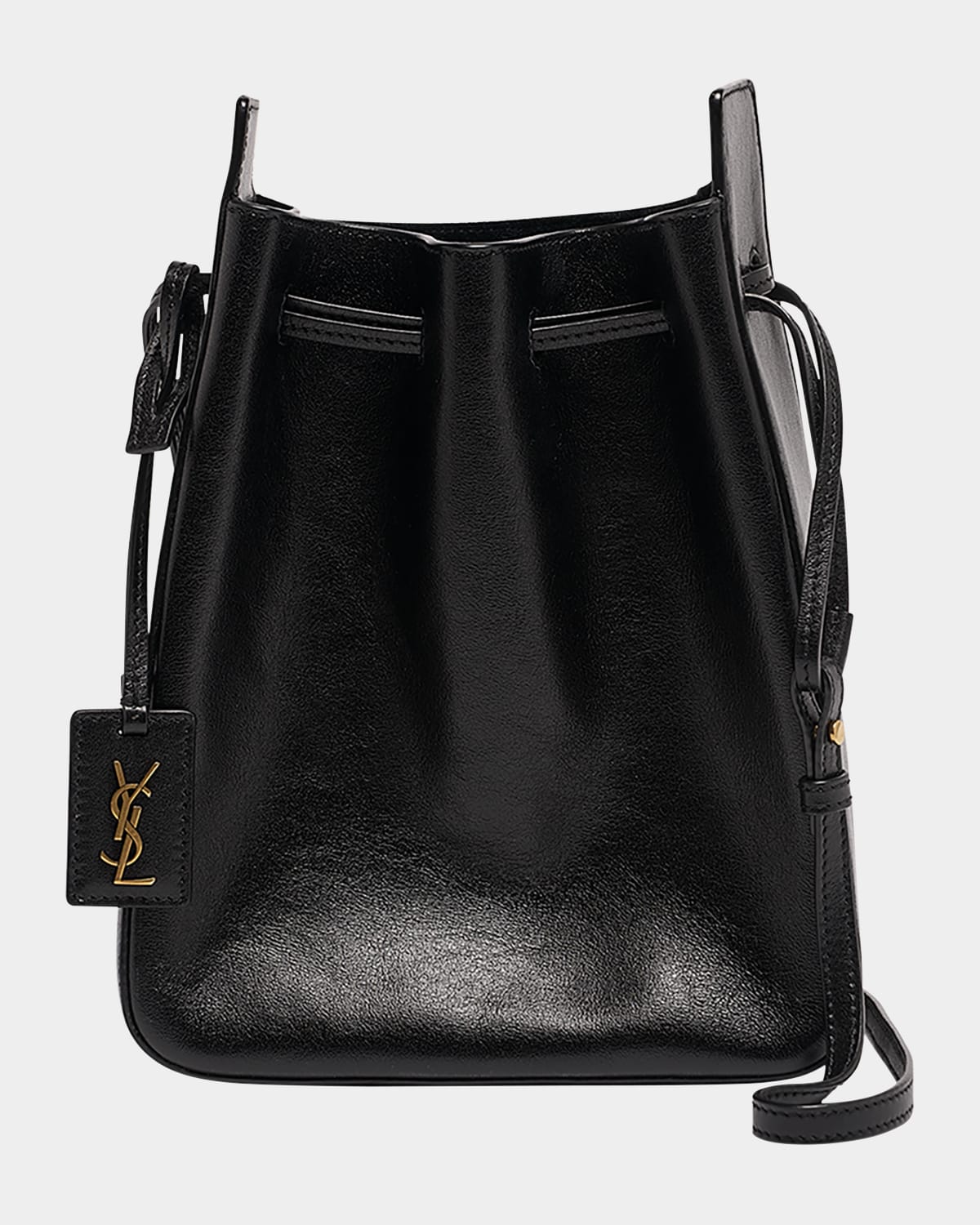 Small YSL Bucket Bag in Calfskin