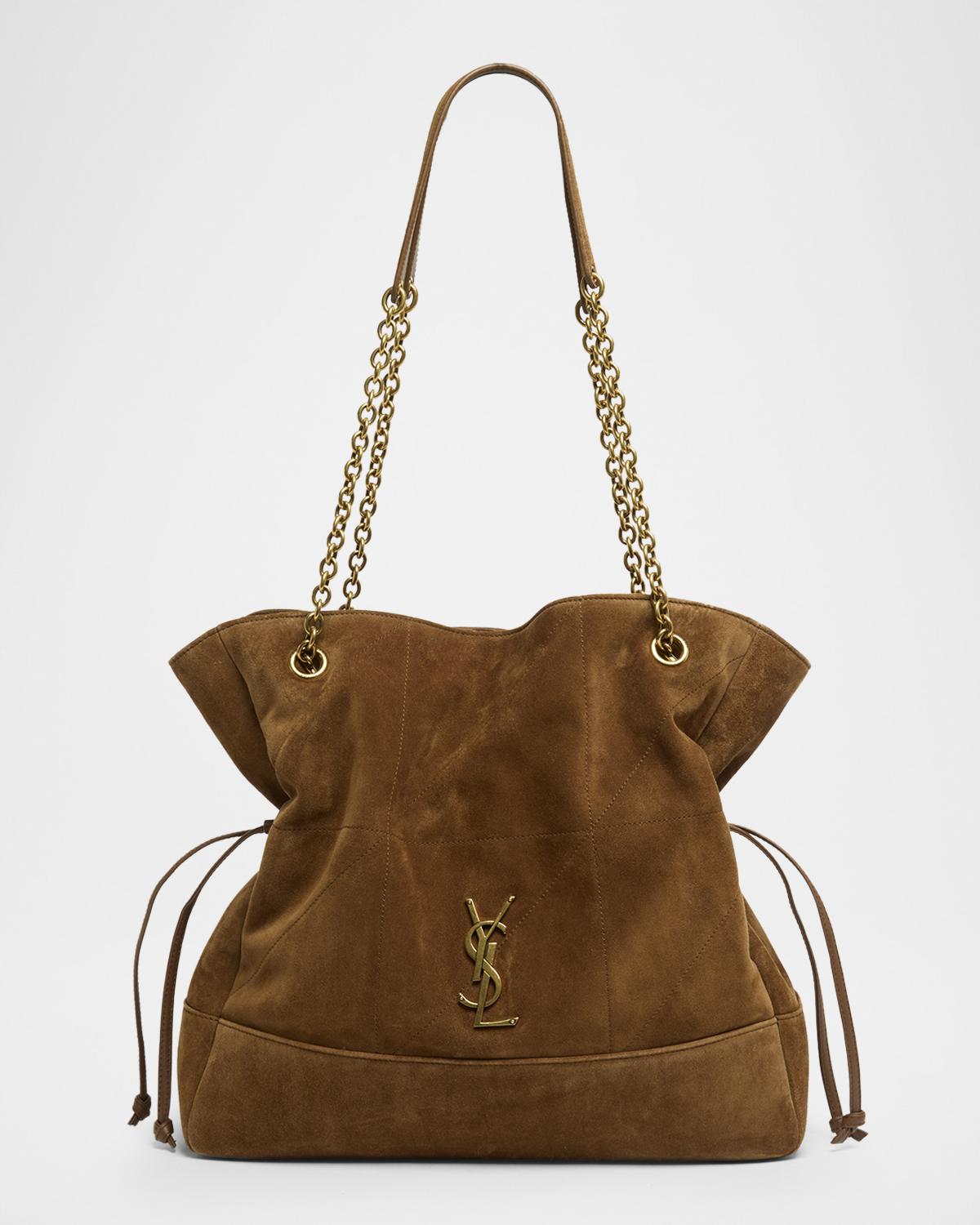 Jamie 4.3 Medium Drawstring Suede Shoulder Bag