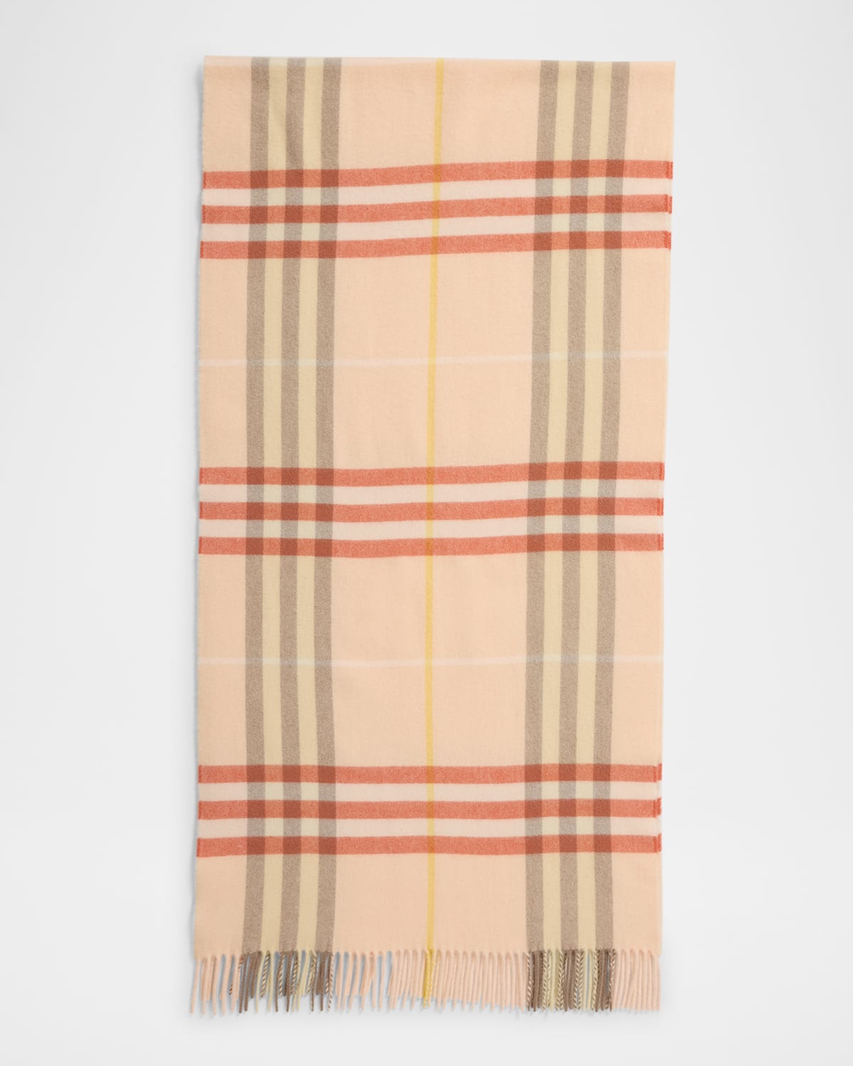 Burberry Mu Washed Giant Chk Cs In Teacup