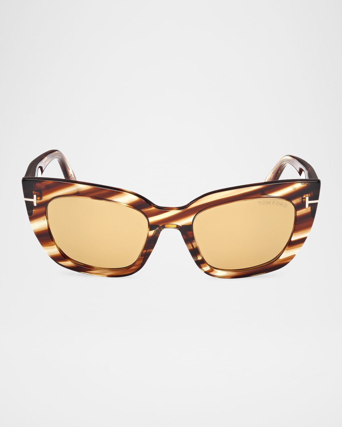 TOM FORD ATHENA ACETATE CAT-EYE SUNGLASSES 