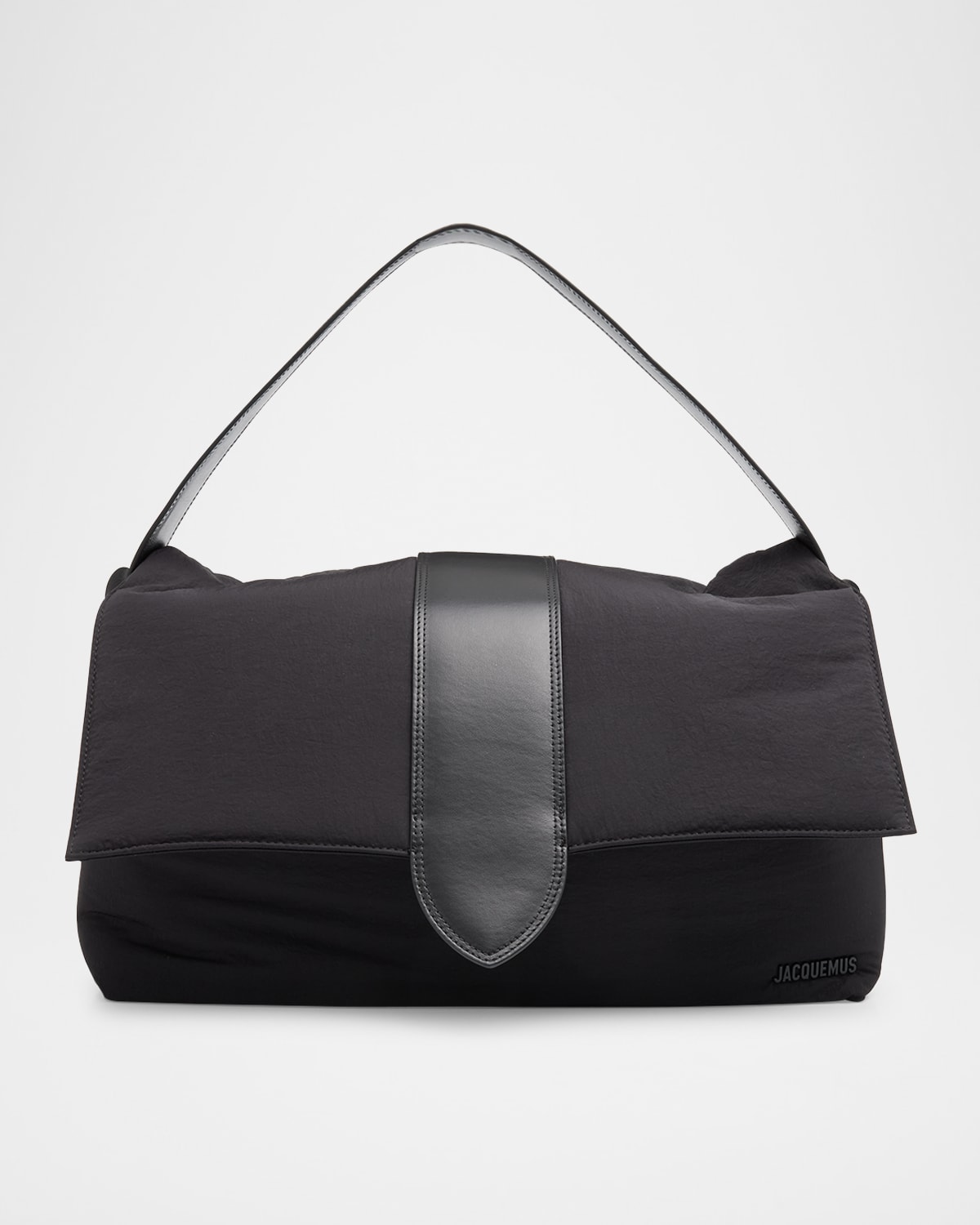 Jacquemus Le Petit Messenger Bambino Shoulder Bag Unica In Black