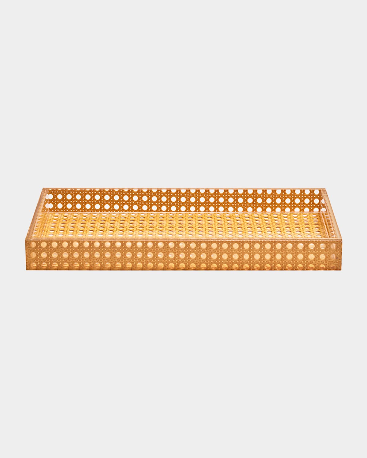 Kim Seybert Reed Vanity Tray, Natural In Natural