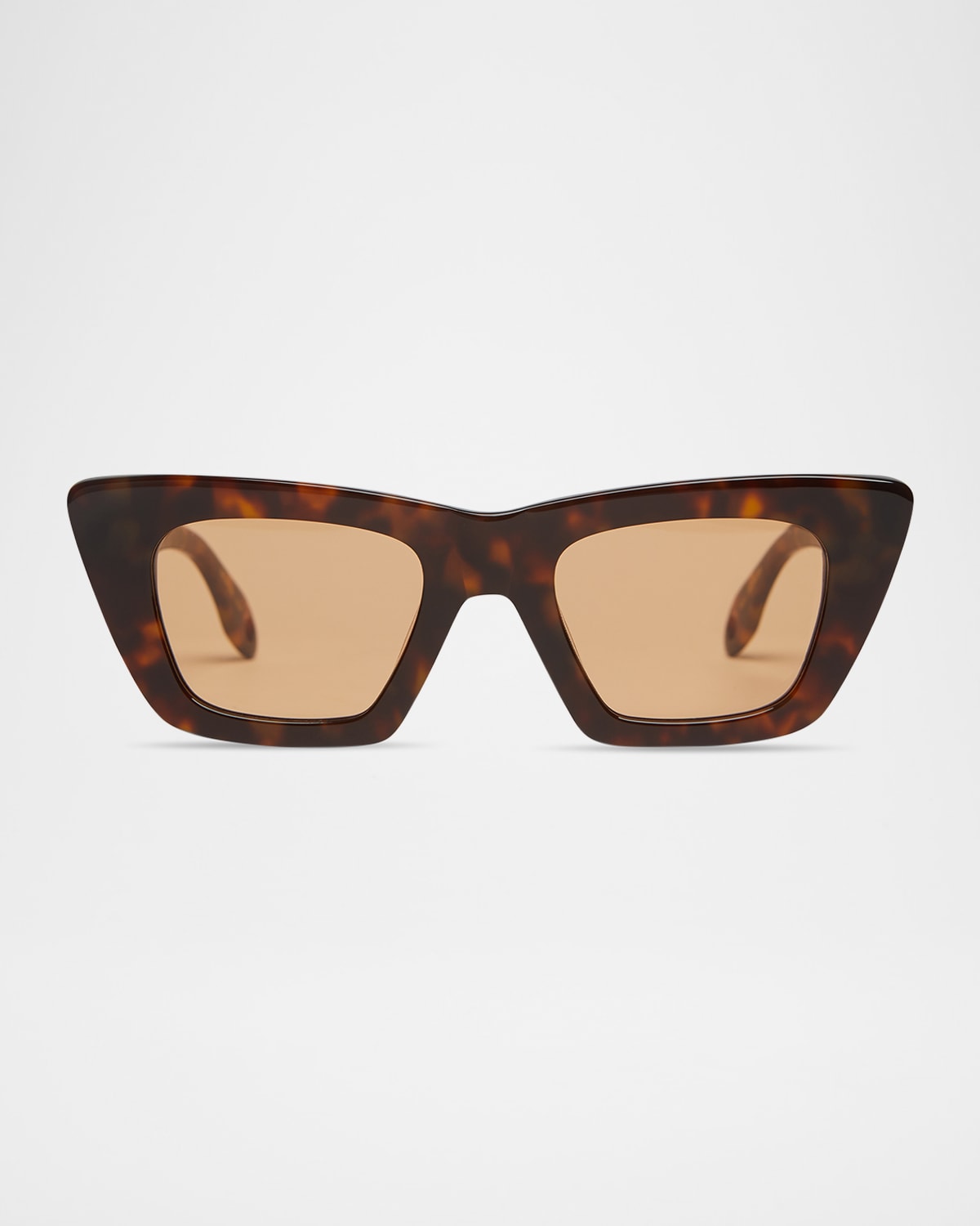 Lori Tortoise-Print Cat-Eye Sunglasses