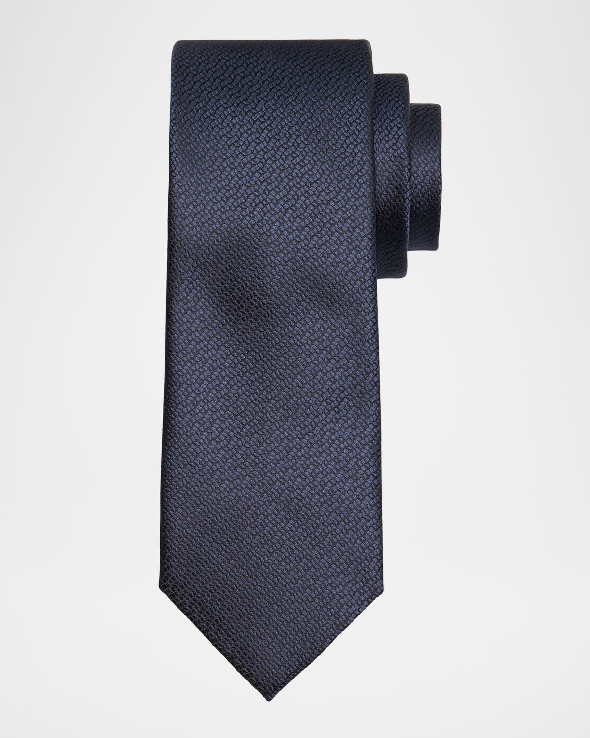 Men's Wave Jacquard Silk Tie