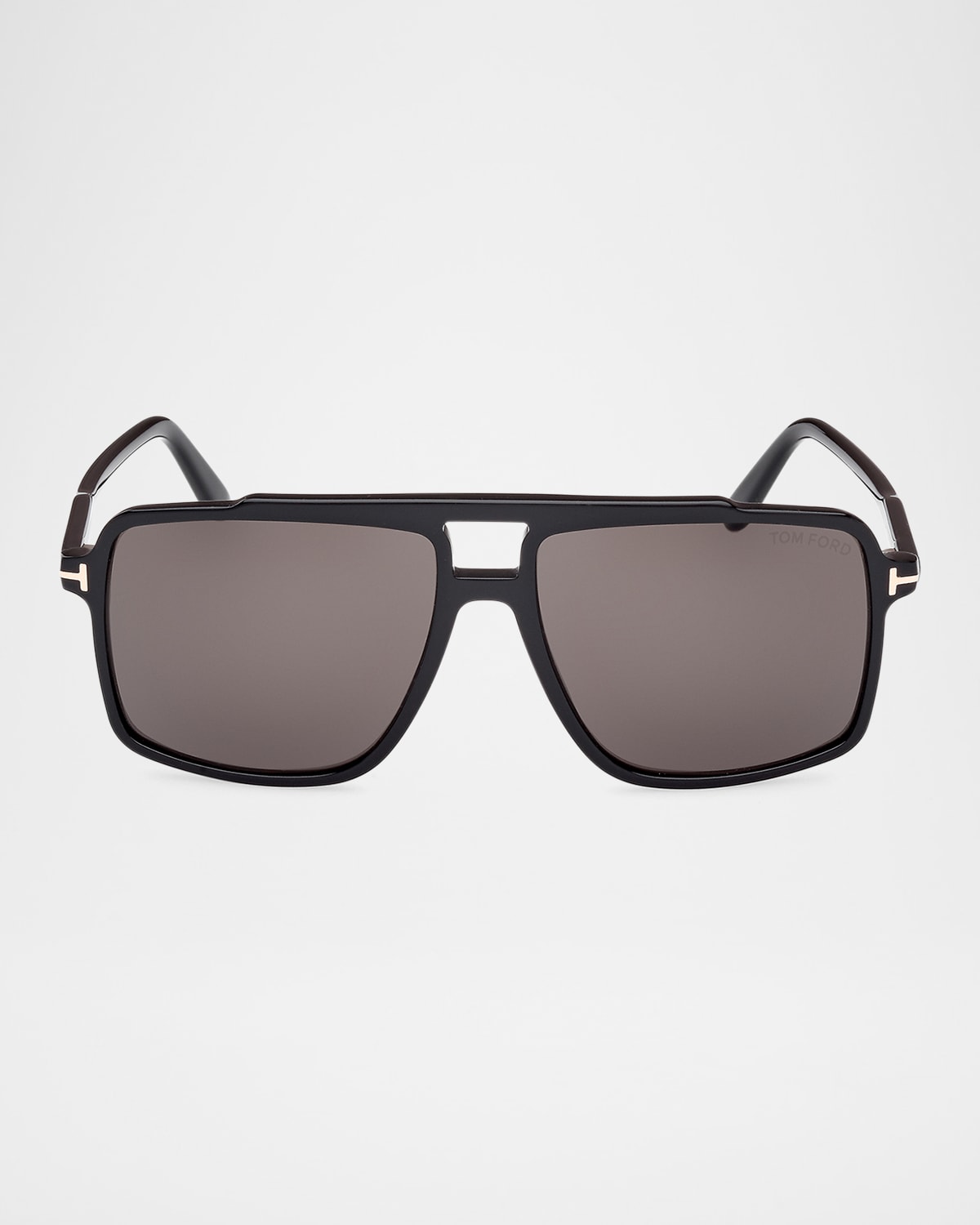 TOM FORD MEN'S KEMP ACETATE RECTANGLE SUNGLASSES 