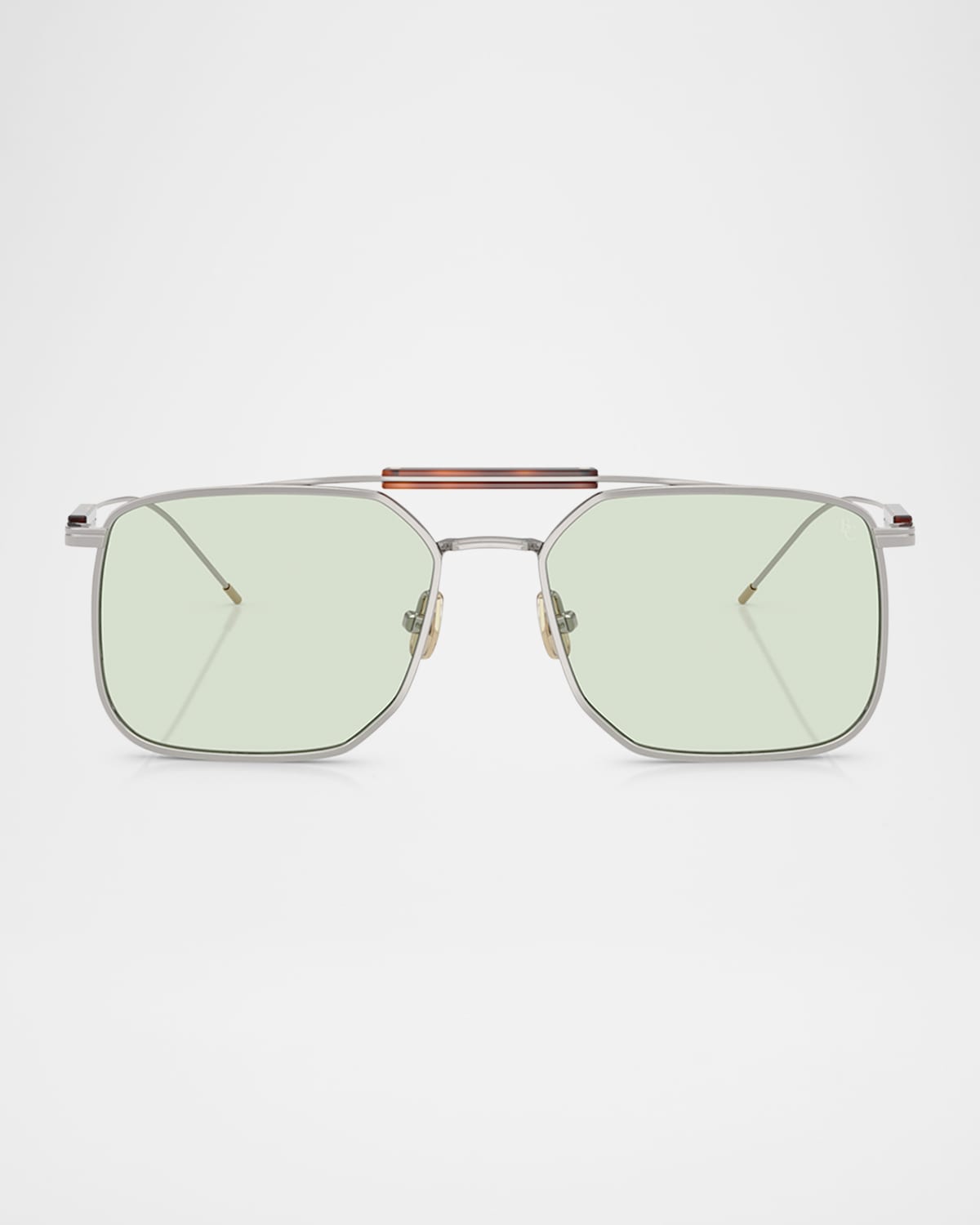 Brunello Cucinelli Man Sunglass Bc2005st In Silver