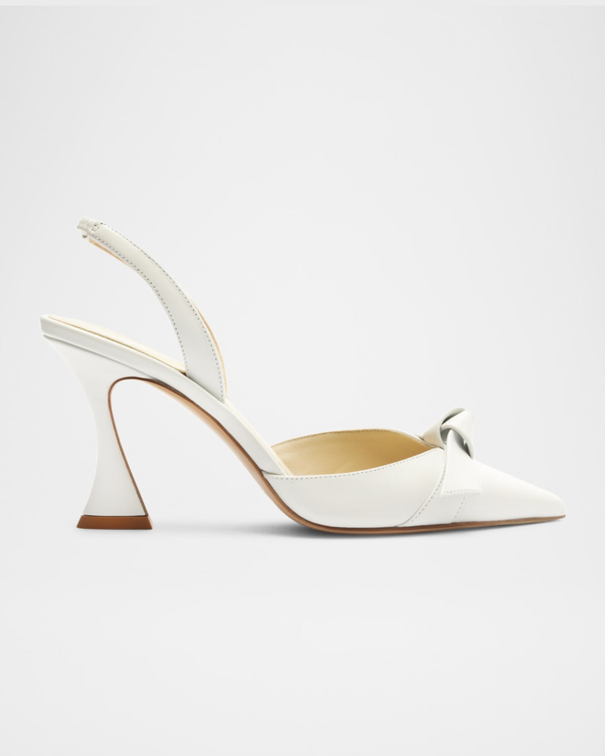 Alexandre Birman 85mm Clarita Pumps In White