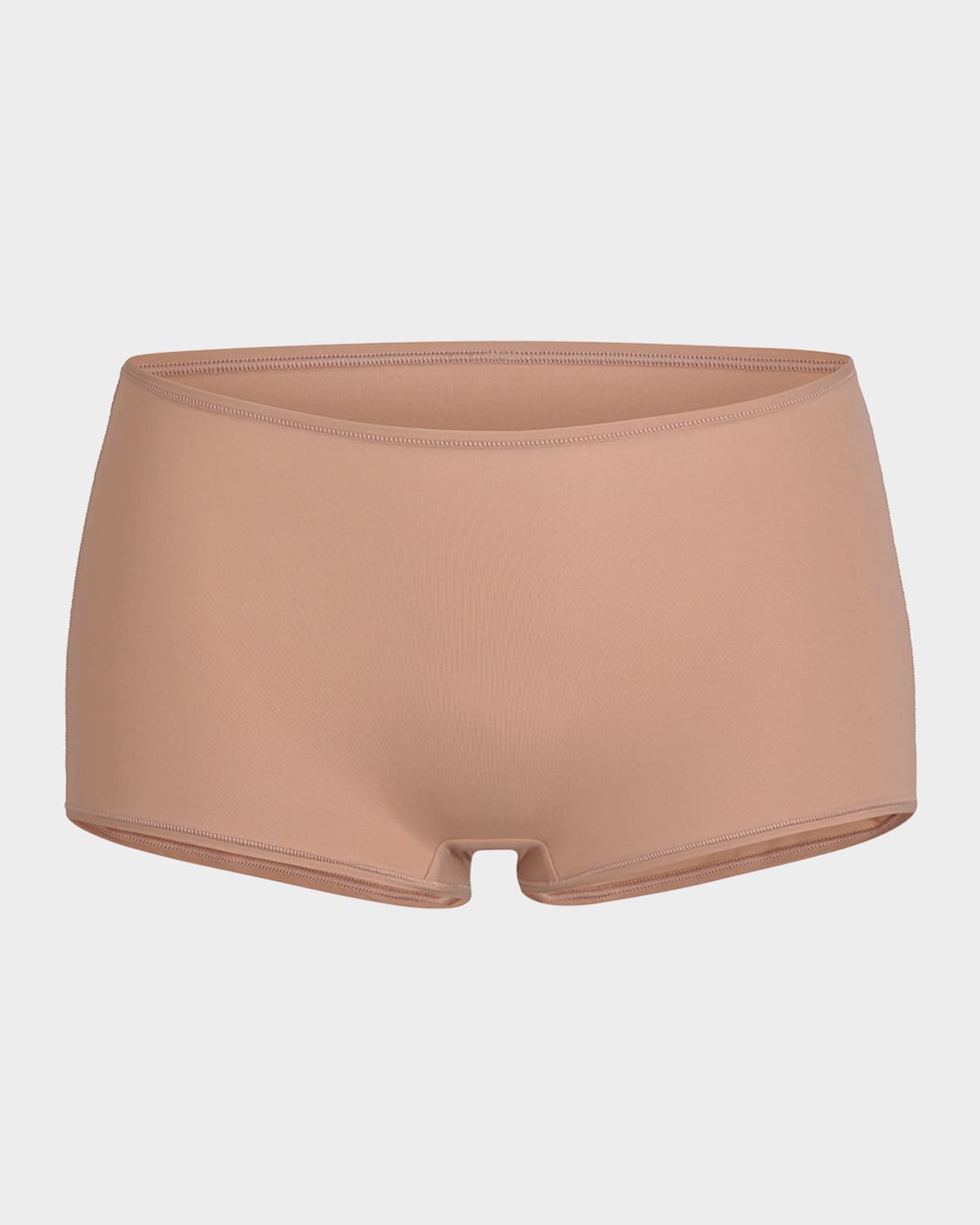 Skims Fits Everybody High-rise Boyshorts In Sienna