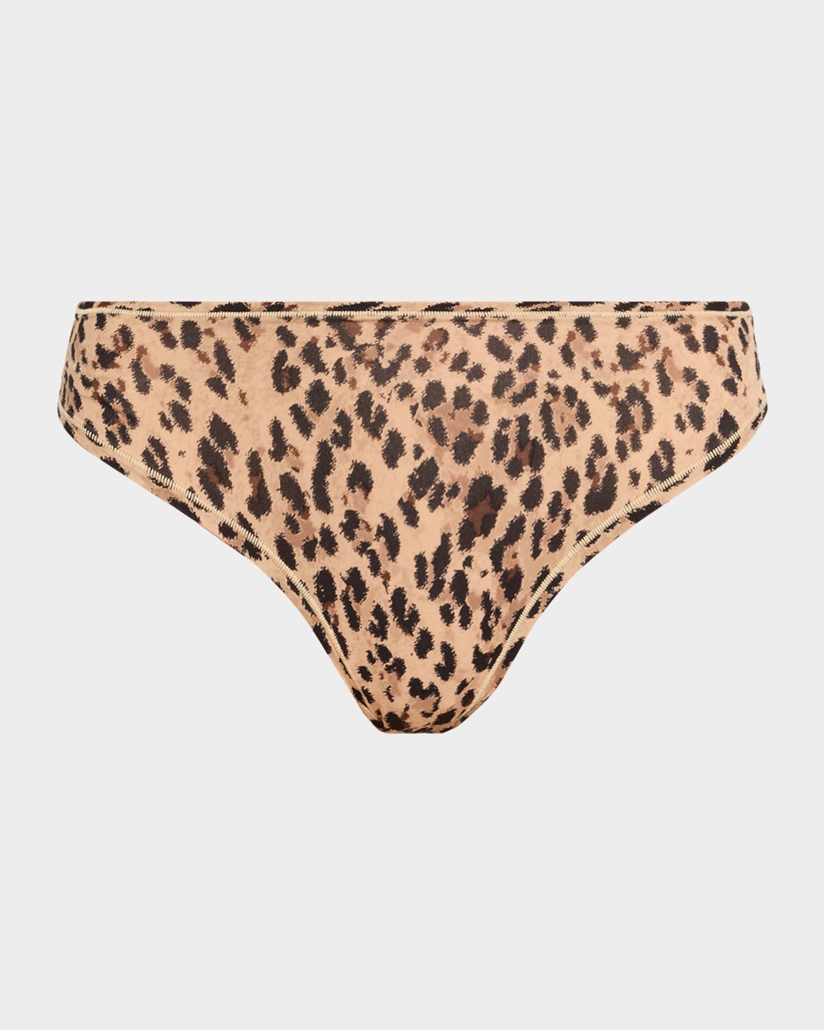 Skims Fits Everybody High-cut Cheeky Briefs In Brown