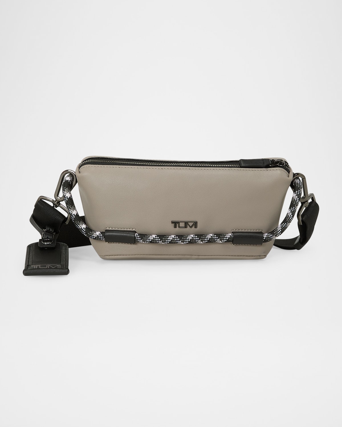 TUMI HARRISON DAVEN LEATHER WAIST PACK/CROSSBODY