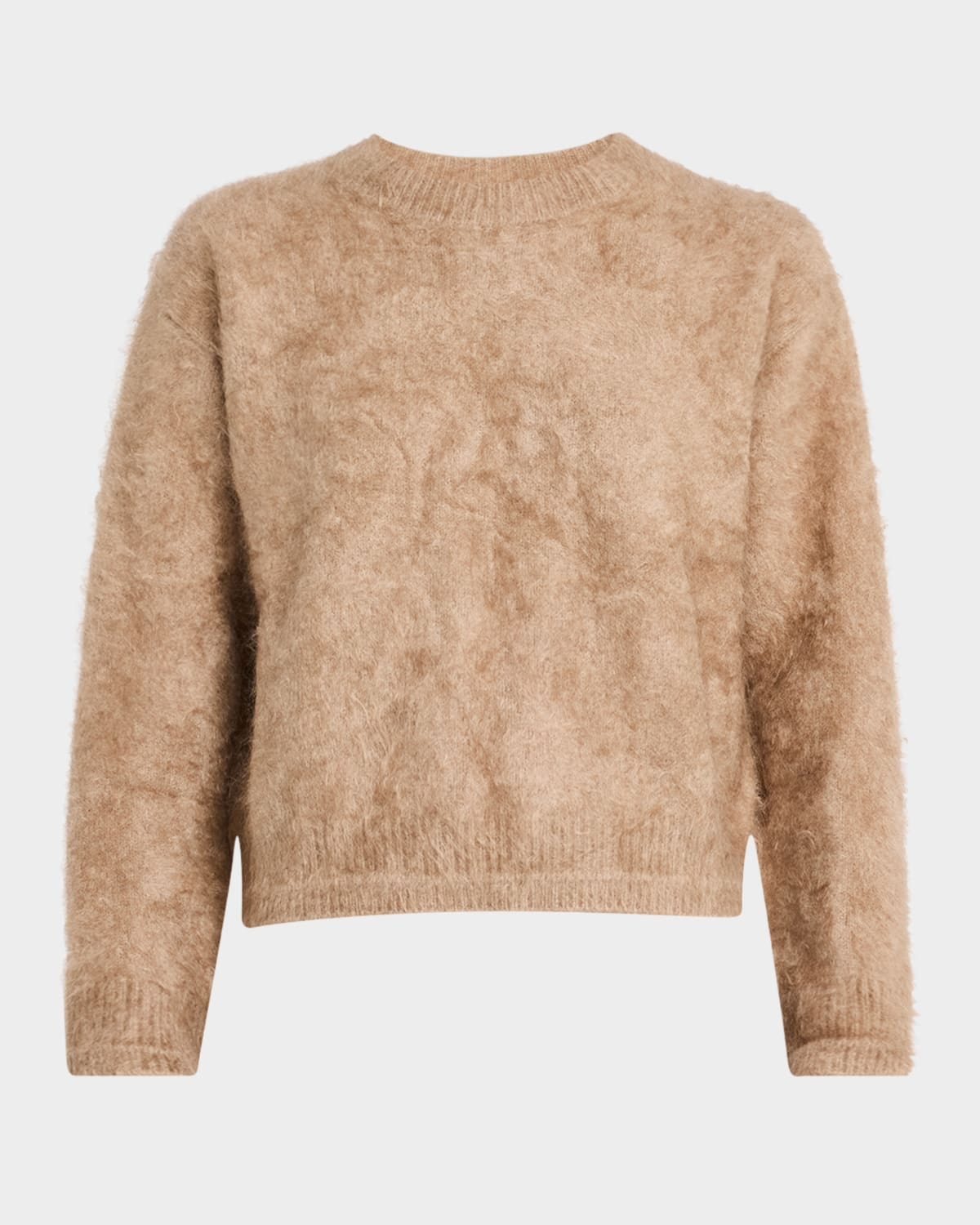 Slouchy Crewneck Cashmere Sweater