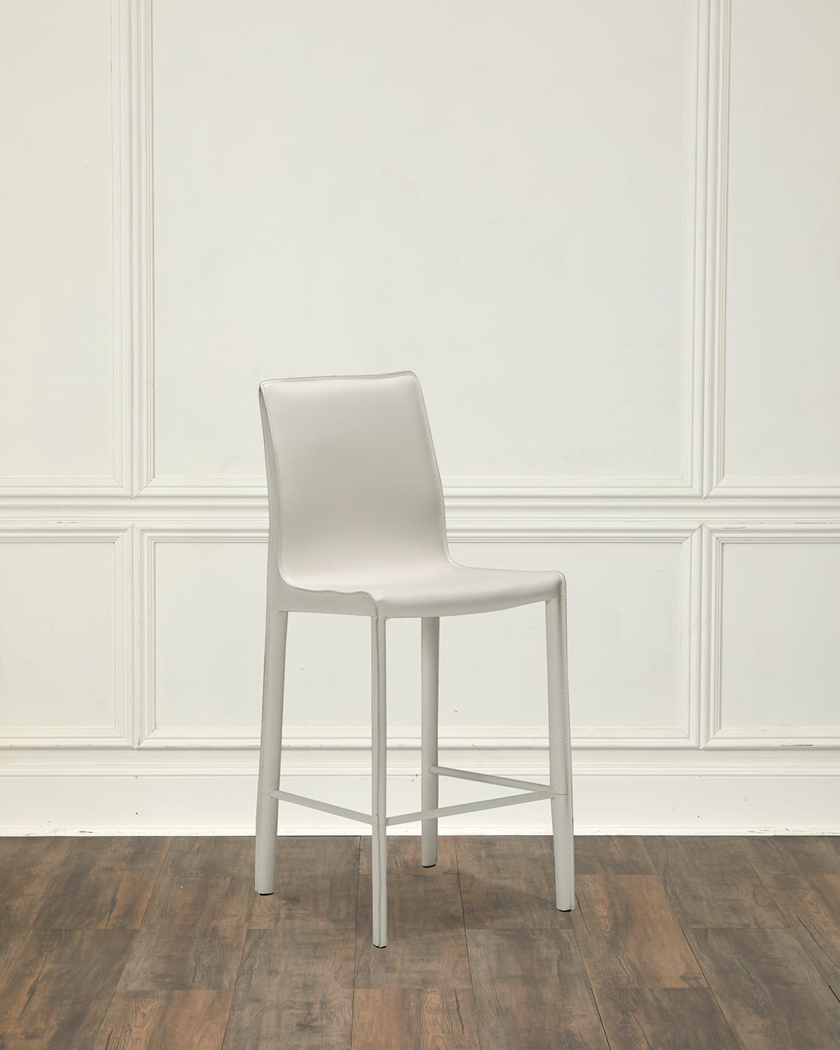 Interlude Home Jada 26" Counter Stool In Winter White