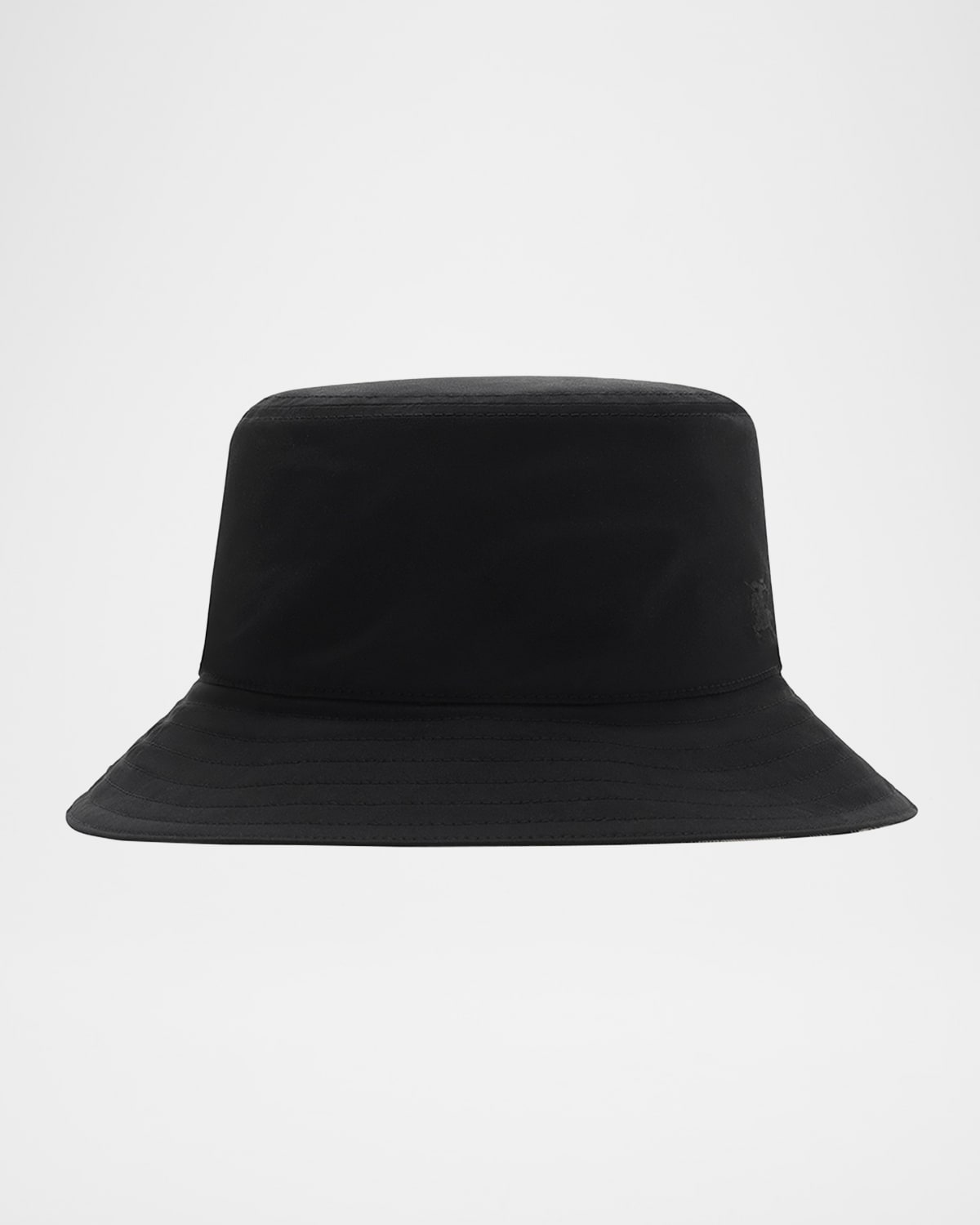 Burberry Men 's Reversible EKD to Check Bucket Hat