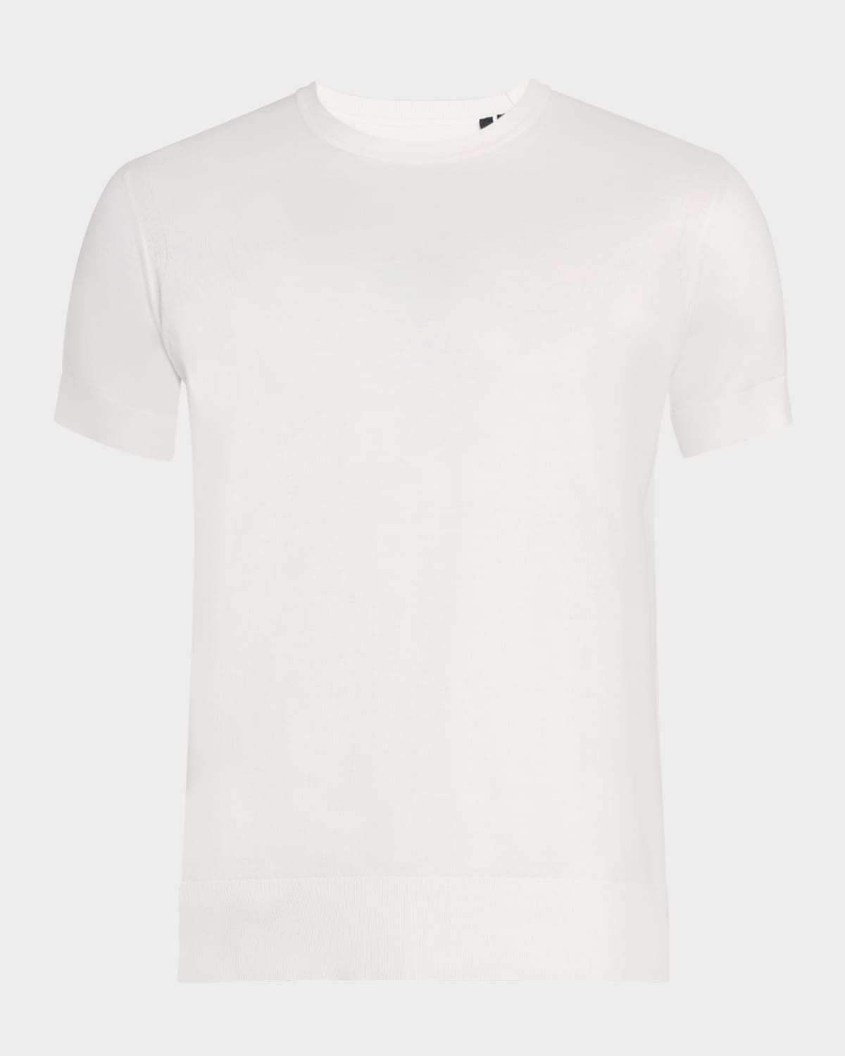 DUNHILL MEN'S SEA ISLAND COTTON CREWNECK T-SHIRT 