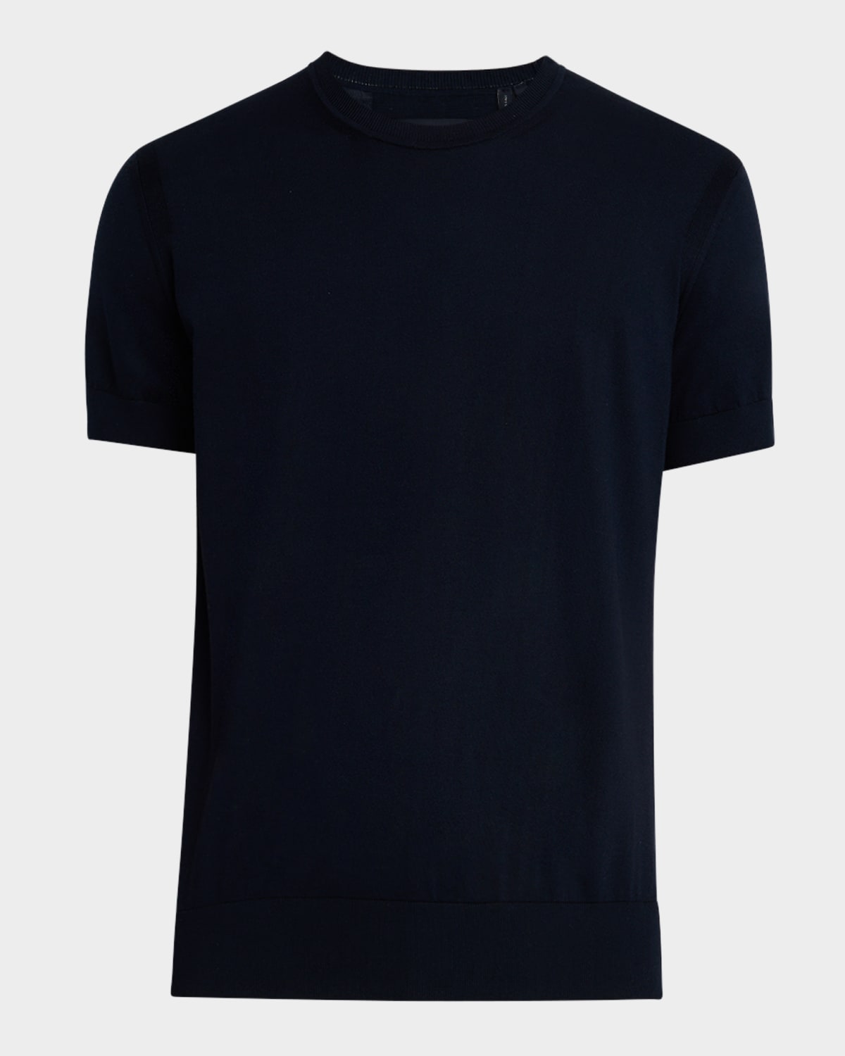 DUNHILL MEN'S SEA ISLAND COTTON CREWNECK T-SHIRT 
