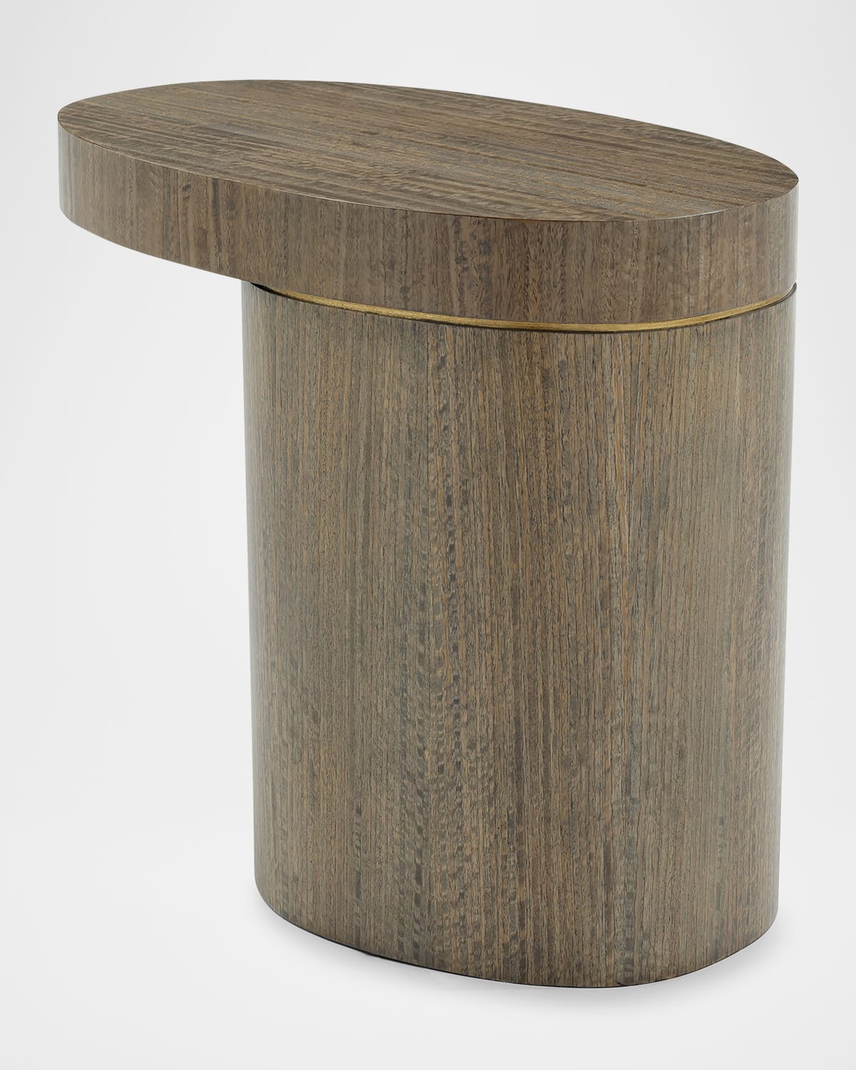 John-richard Collection Cantilevered Side Table In Brown
