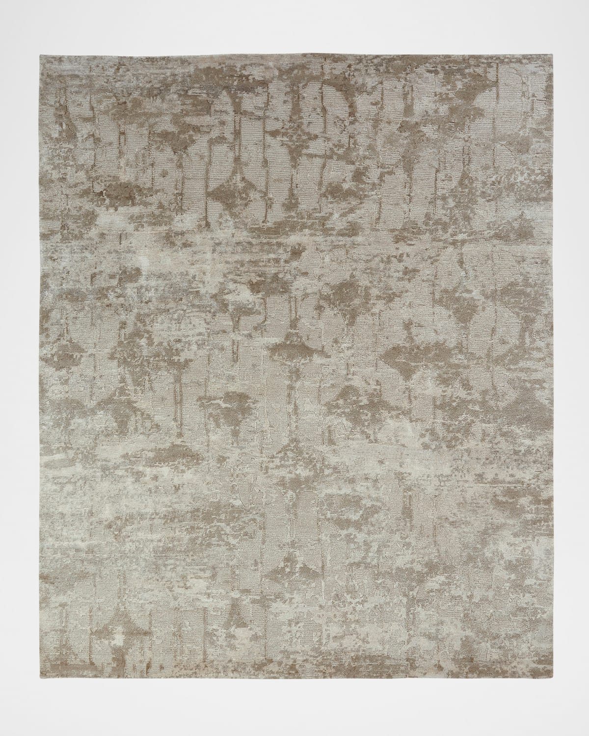 Kalaty Rug Corporation Briar Hand-knotted Rug, 12' X 15' In Vintage Parchment