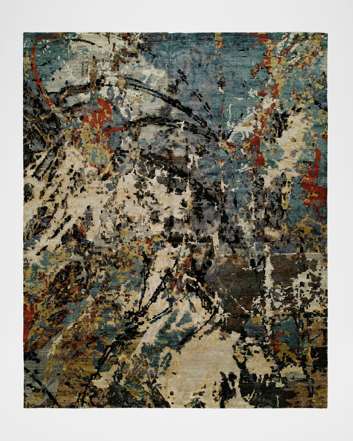 KALATY RUG CORPORATION THUNDER HAND-KNOTTED RUG, 12' X 15' 