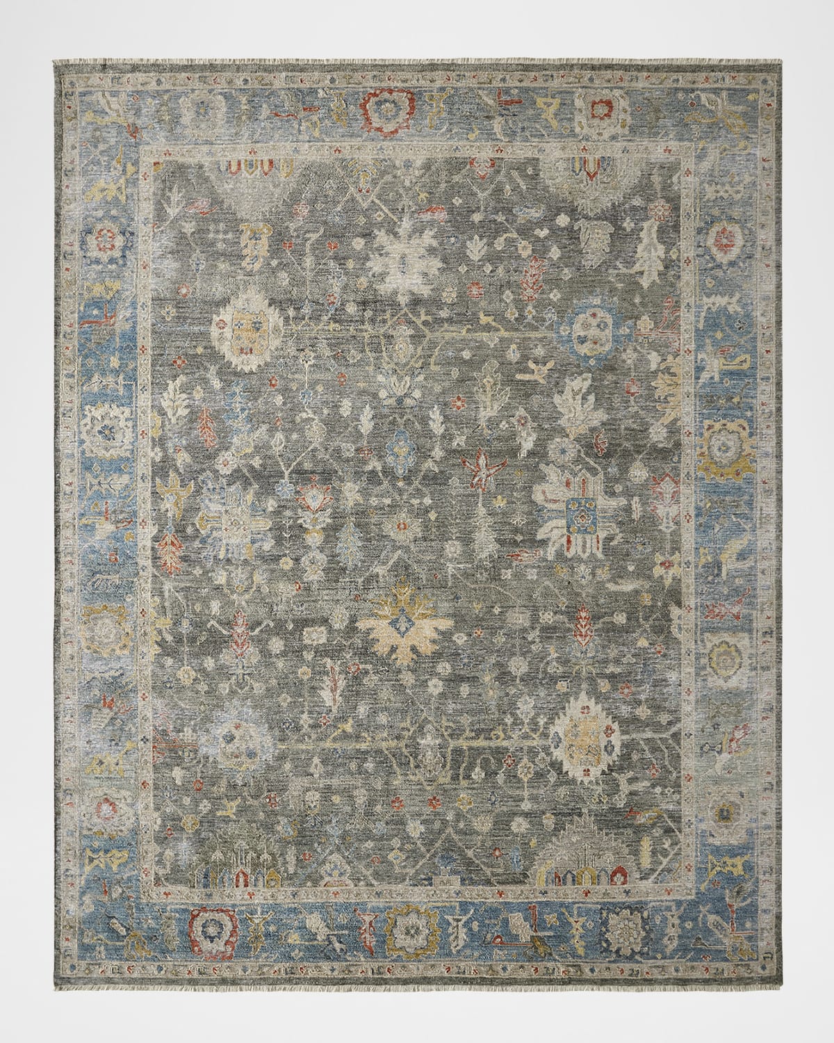 HAVEN & LOOM ANEIDA HAND-KNOTTED RUG, 4' X 6' 