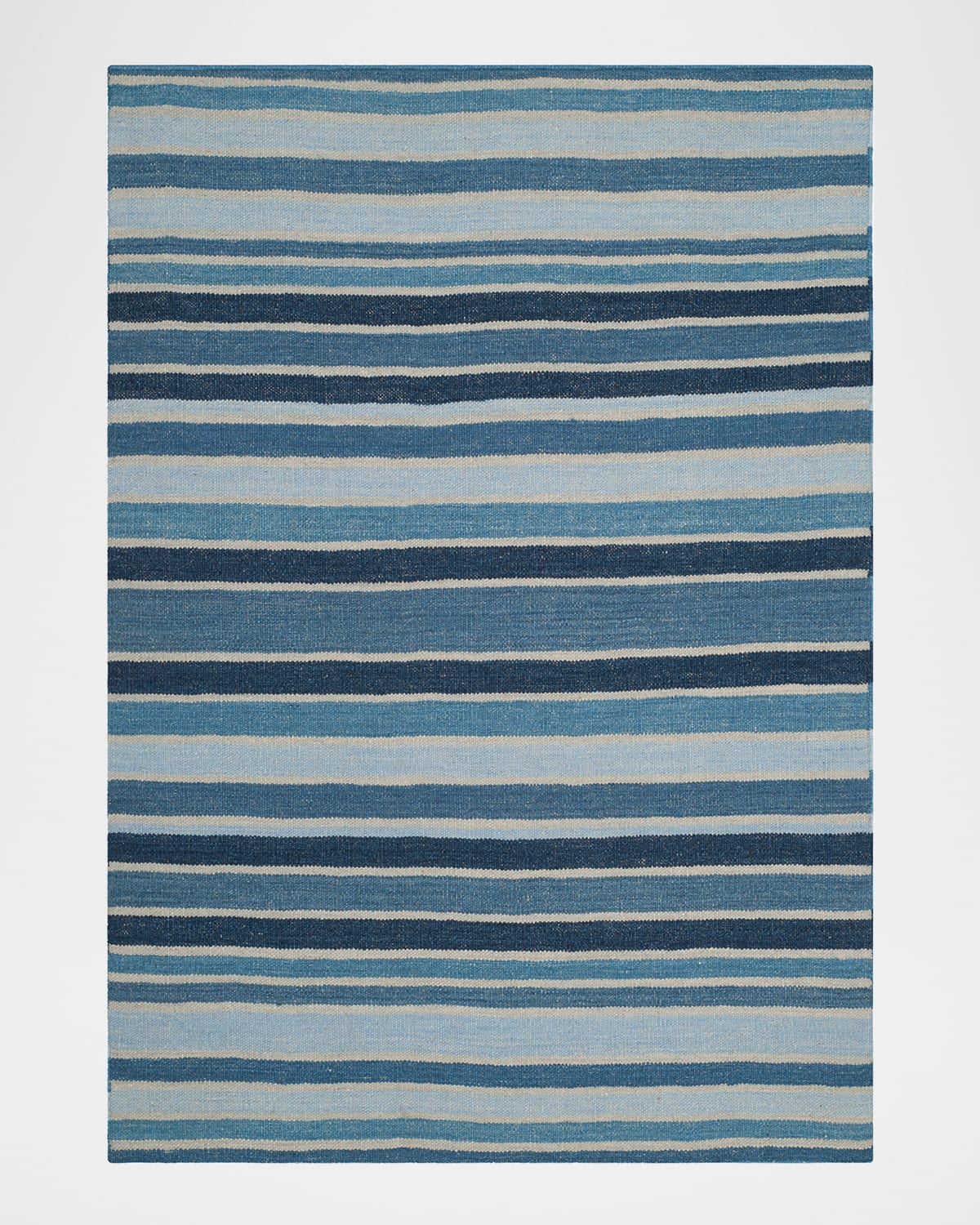 Polo Ralph Lauren Barragan Stripe Hand Woven Rug In Horizon