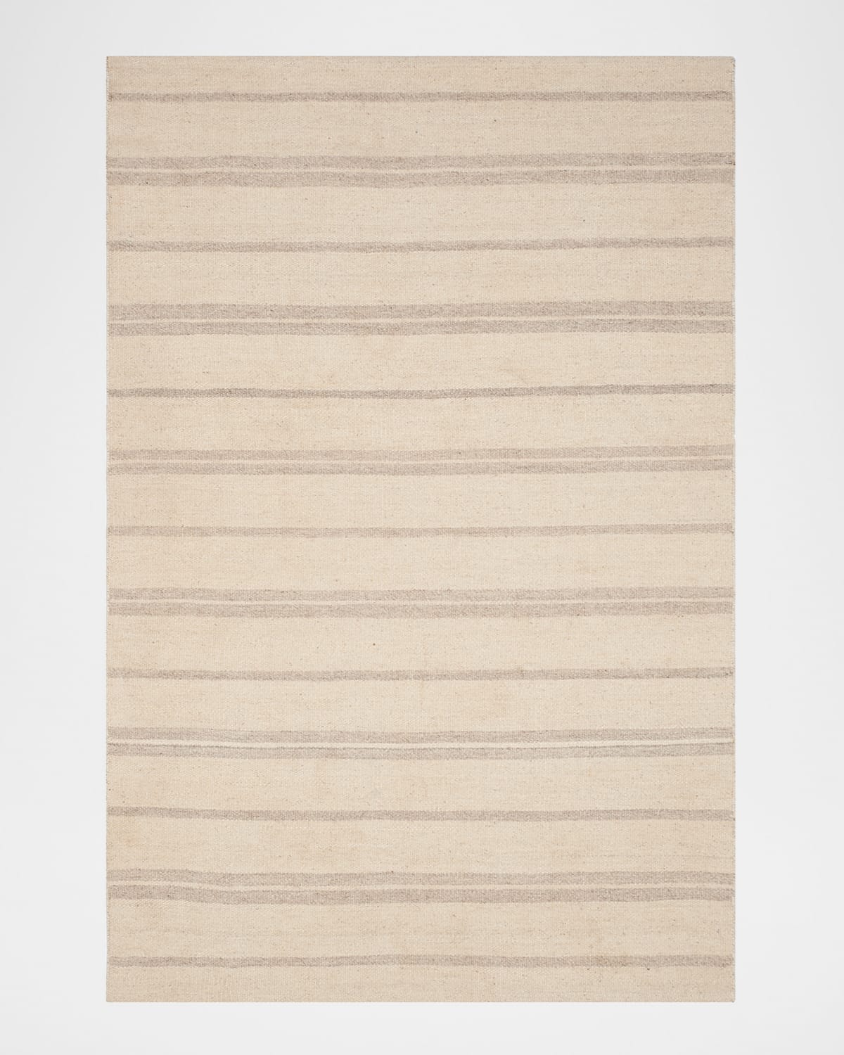Polo Ralph Lauren Brett Stripe Flat-weave Rug In Dune