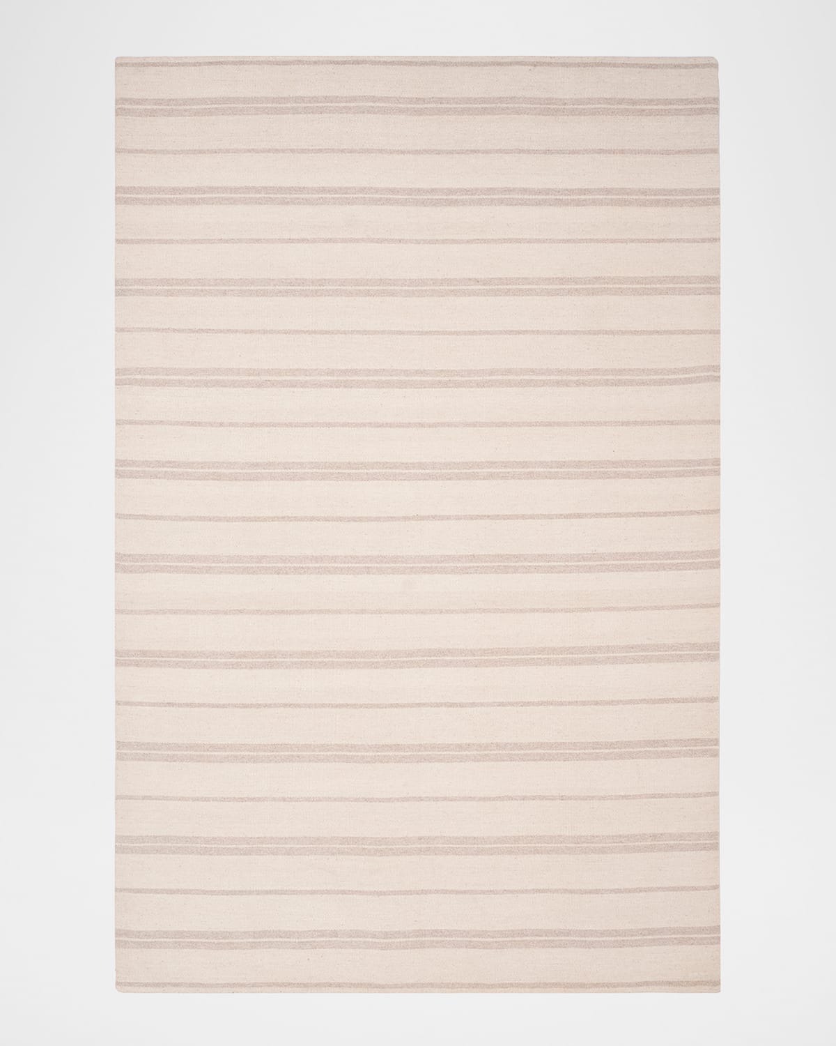 Polo Ralph Lauren Brett Stripe Flat-weave Rug In Dune