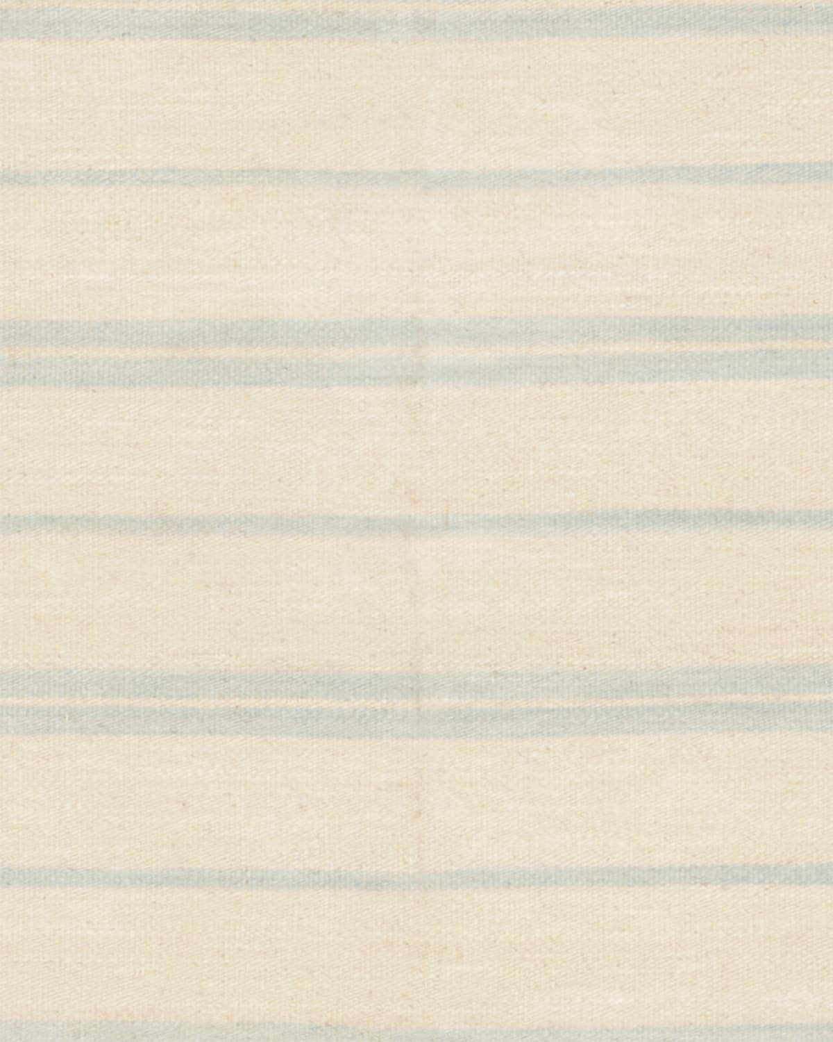 Polo Ralph Lauren Brett Stripe Flat-weave Rug In Sky