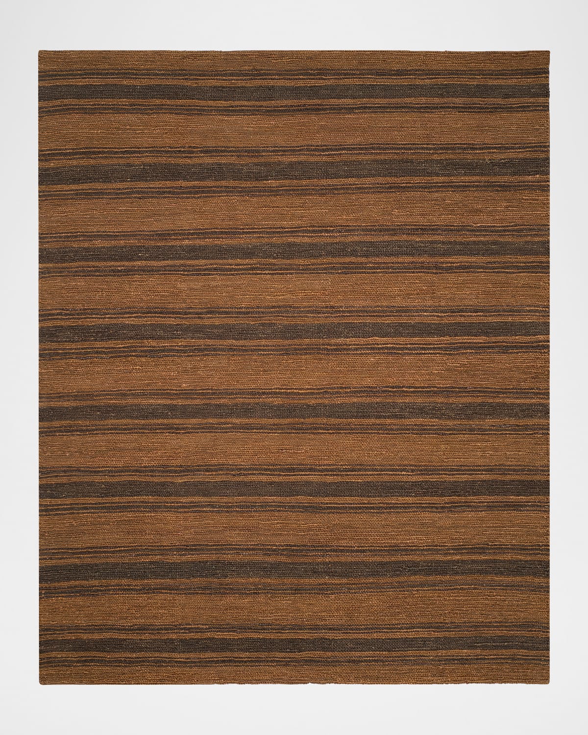 Polo Ralph Lauren Cliff Stripe Hand Knotted Rug In Woodland