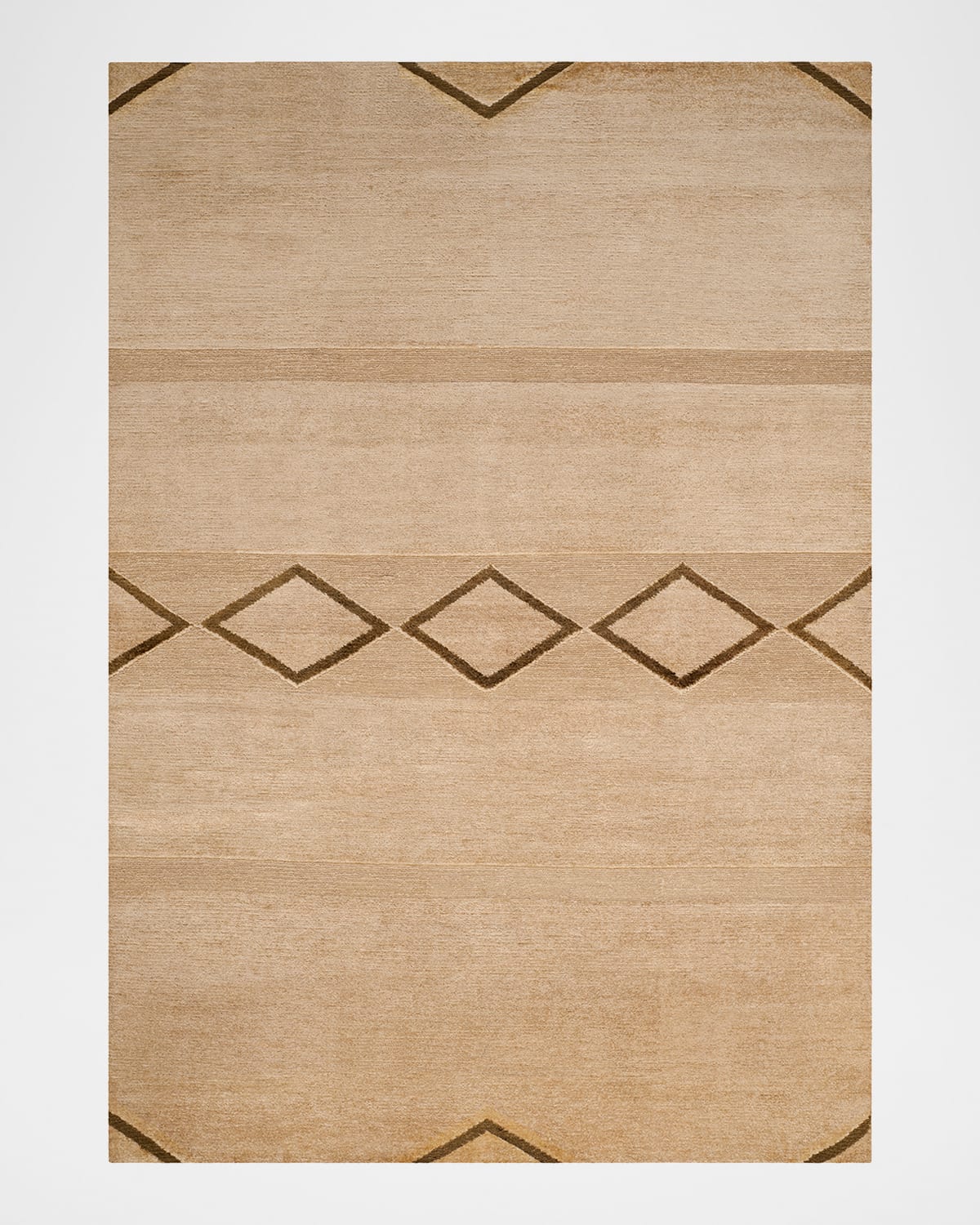 Polo Ralph Lauren Taos Hand Knotted Rug In Sandstone