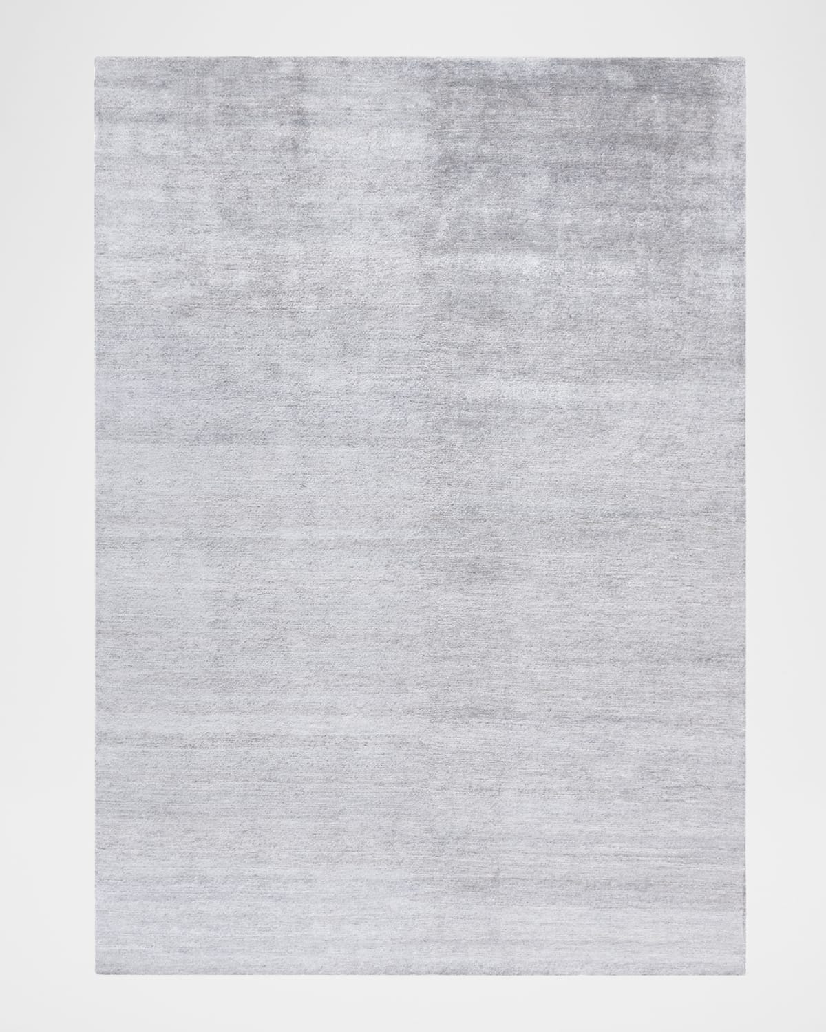 Polo Ralph Lauren Fairfax Hand Knotted Rug In Silver Sky