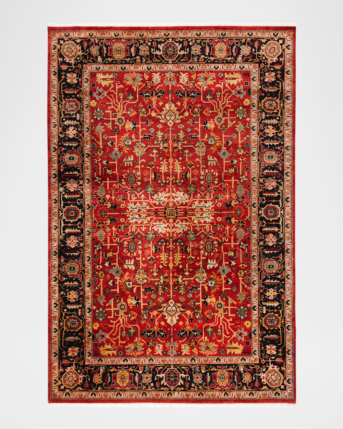 Polo Ralph Lauren Wexford Hand Knotted Rug In Old Russet